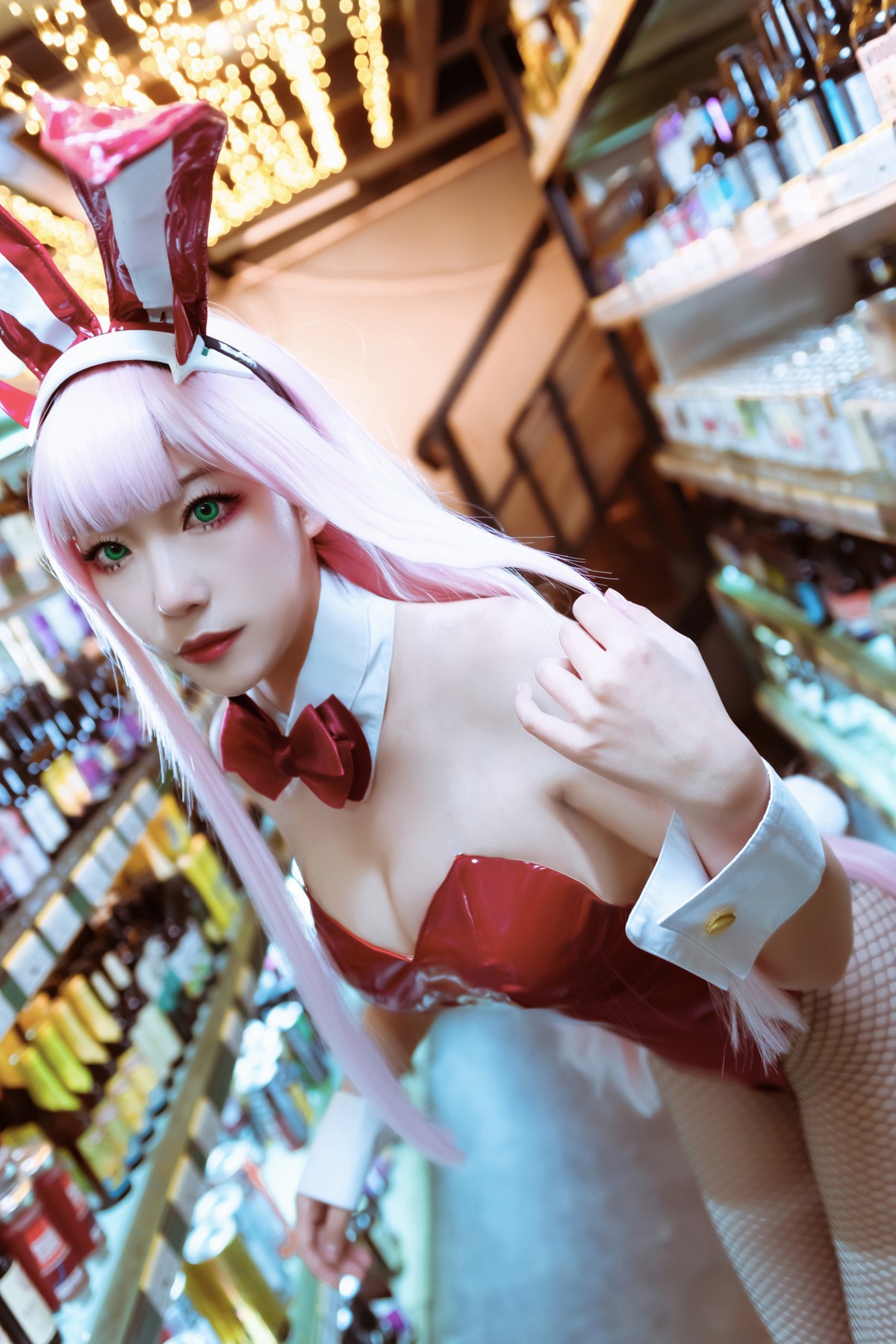 机智的哔啵 Cosplay Zero Two Bunnygirl(4)