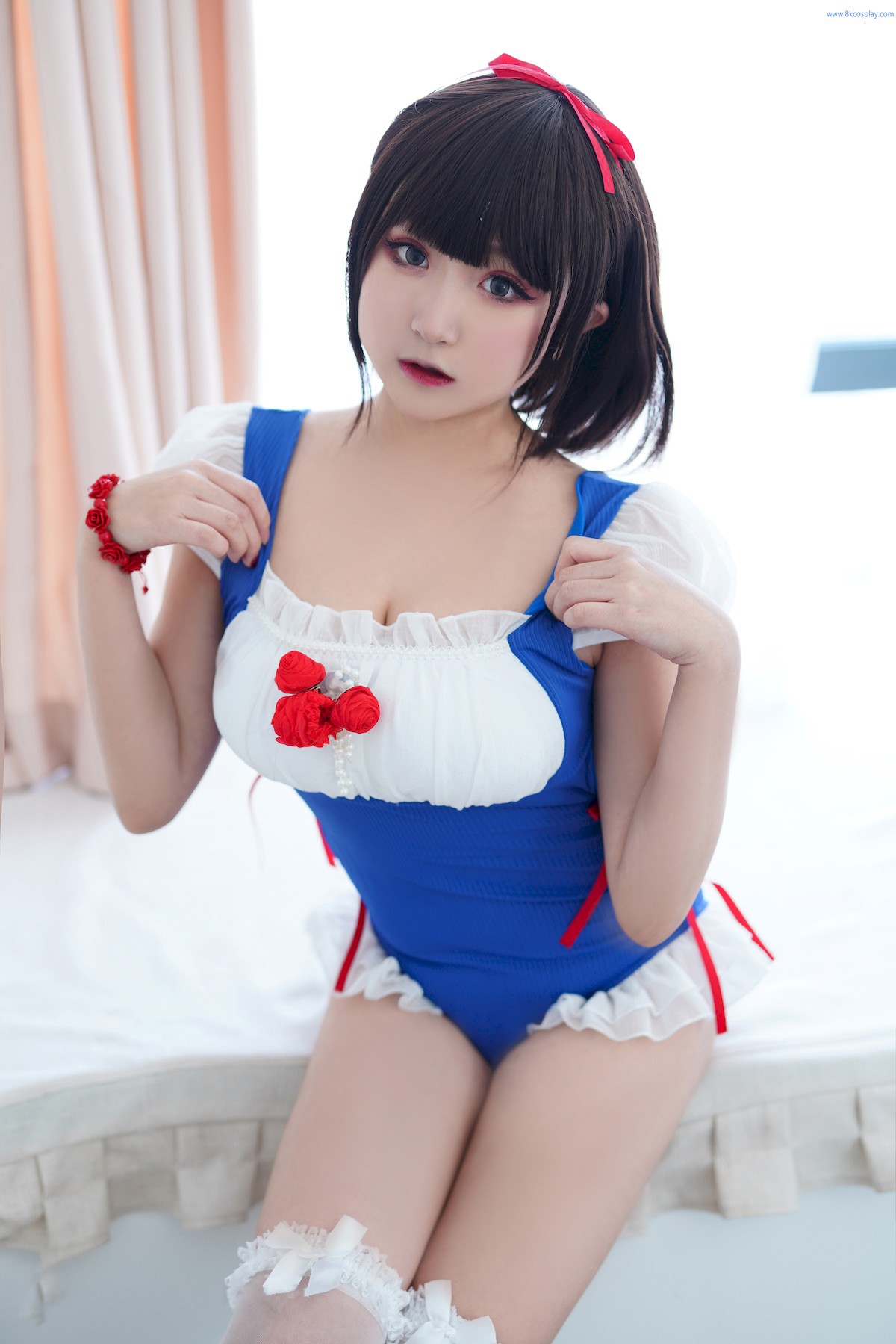 Cosplay 恩田直幸 夏日泳装 白雪姬(7)