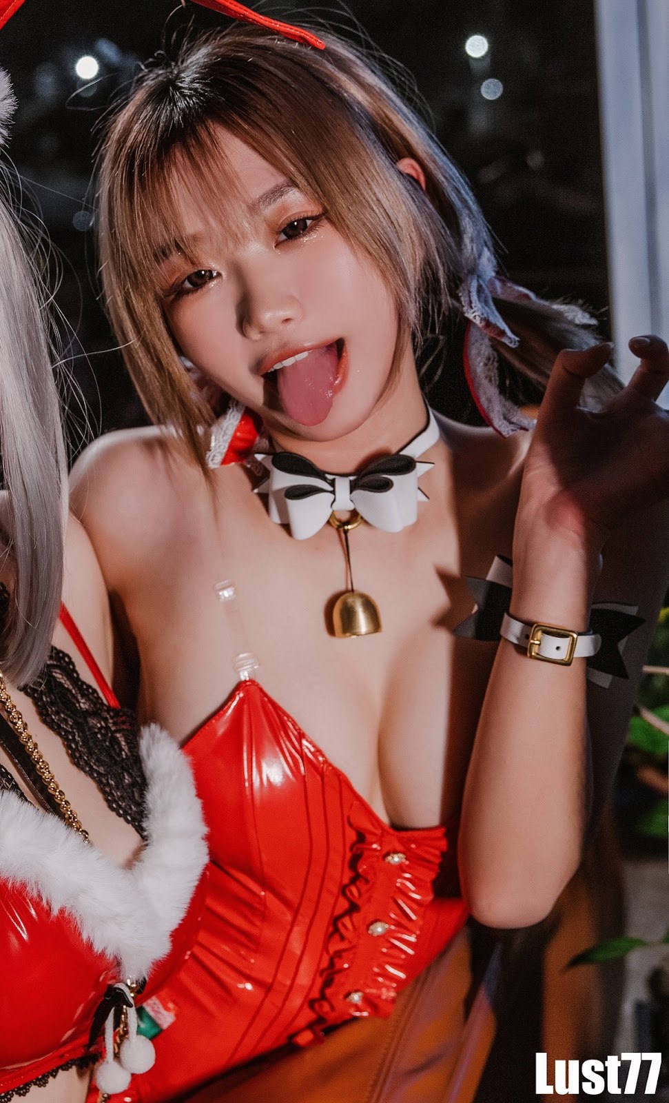 Cosplay 柒柒要乖哦 圣诞双兔(22)