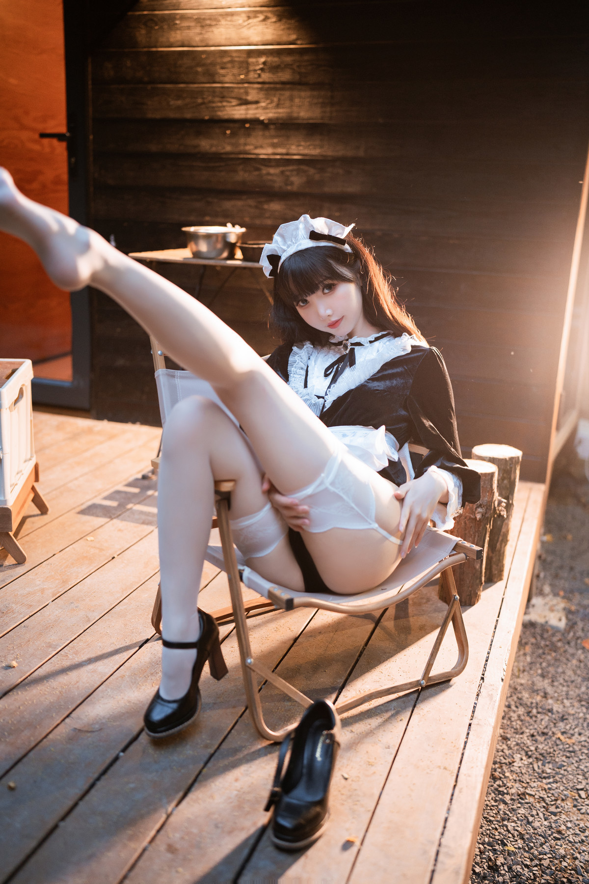 Cosplay 面饼仙儿 木屋女仆 Cabin Maid(3)