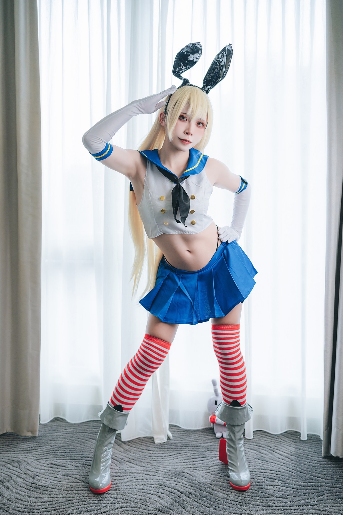 Cosplay 浵卡Tokar Shimakaze Kancolle(3)