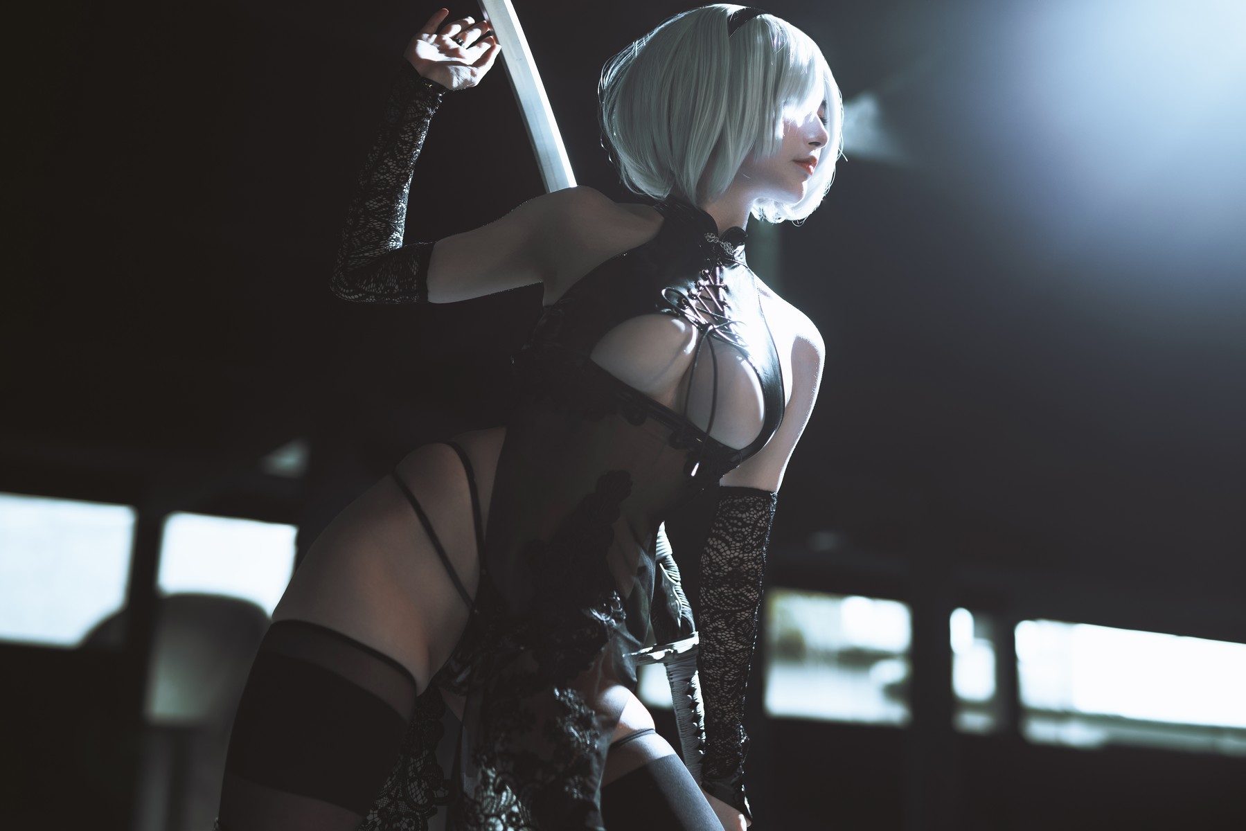 夏小秋秋秋 Cosplay 2B ニーア オートマタ(3)