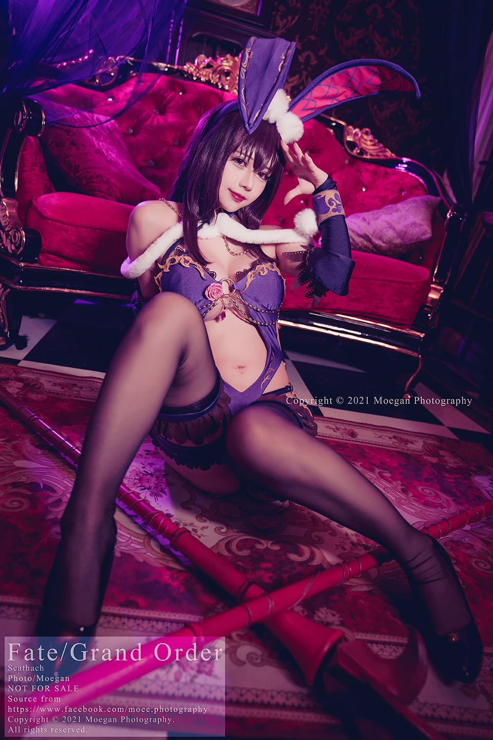 [沖田凜花Rinka] Scathach, bunny ver. (Fate Grand Order)(5)