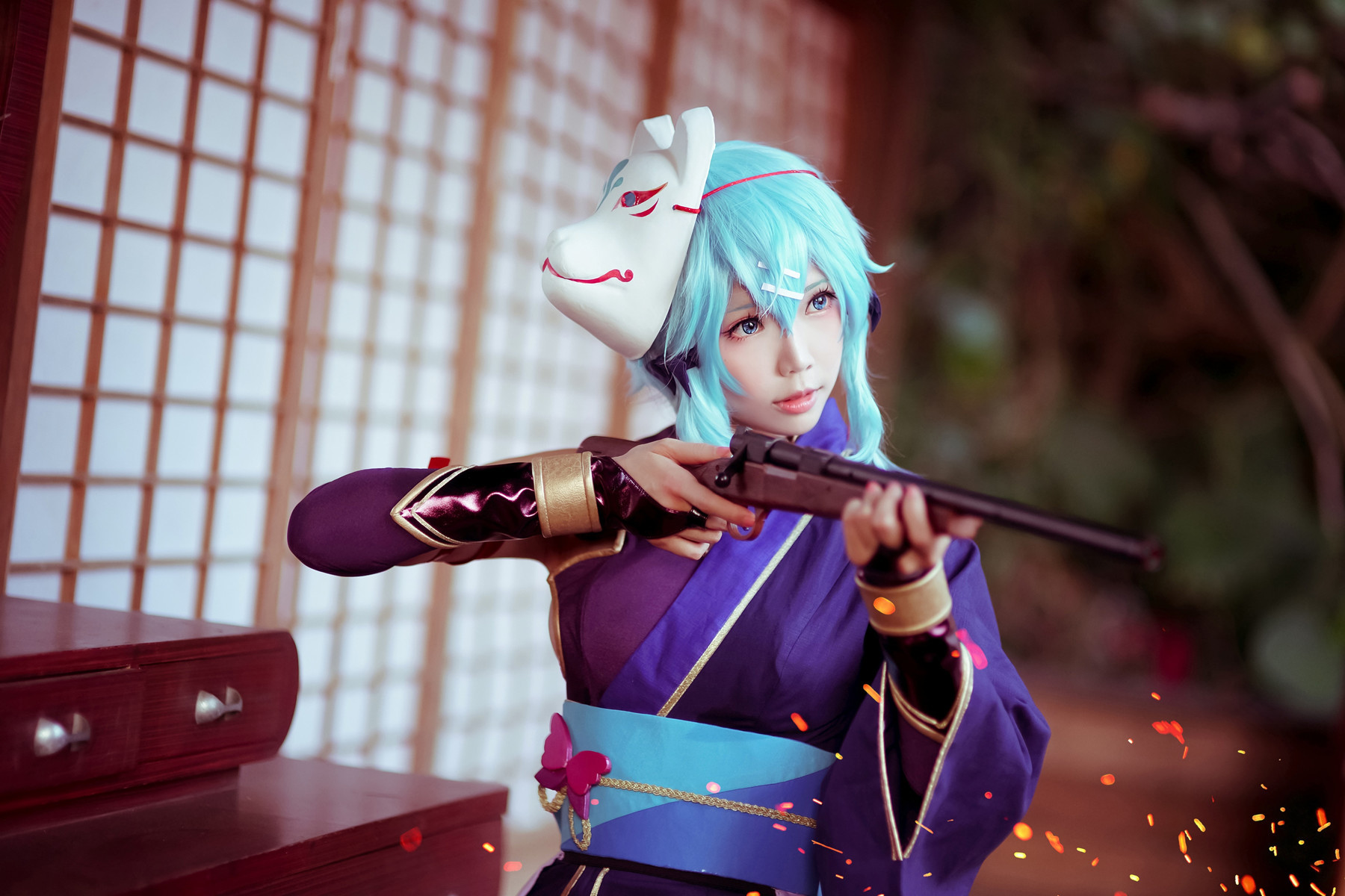 Cosplay ElyEE子 诗乃猎人(17)