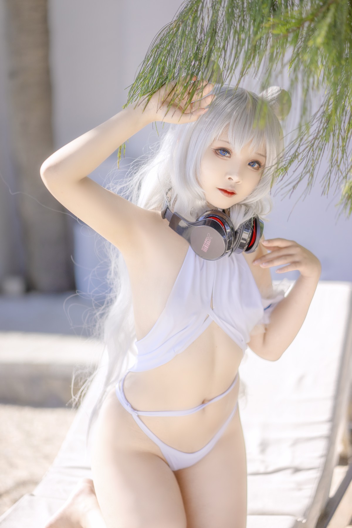 Sayo Momo Cosplay 恶毒 ル・マラン Le Malin bikini(3)