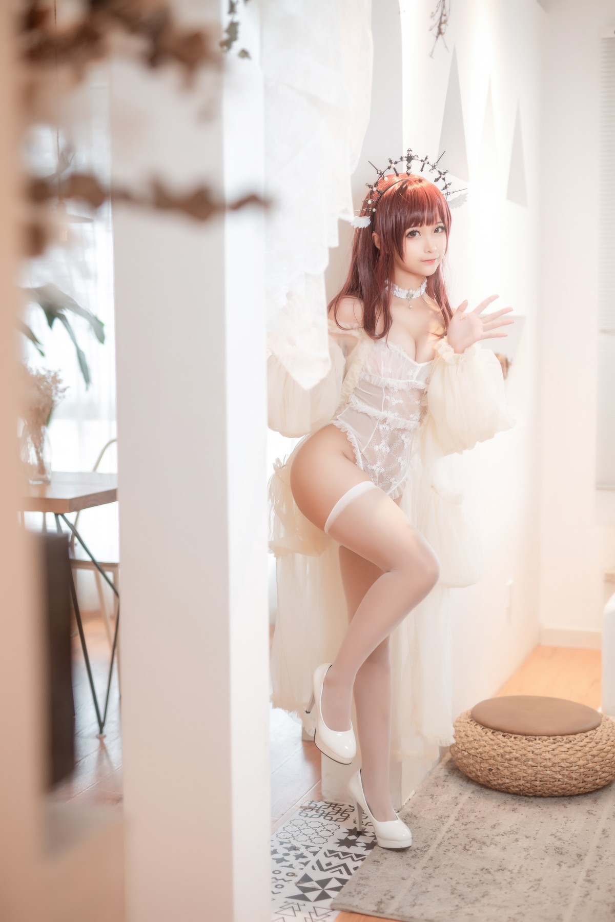 Cosplay 蠢沫沫 Chunmomo 沫沫真爱版 天使本-火天使(30)