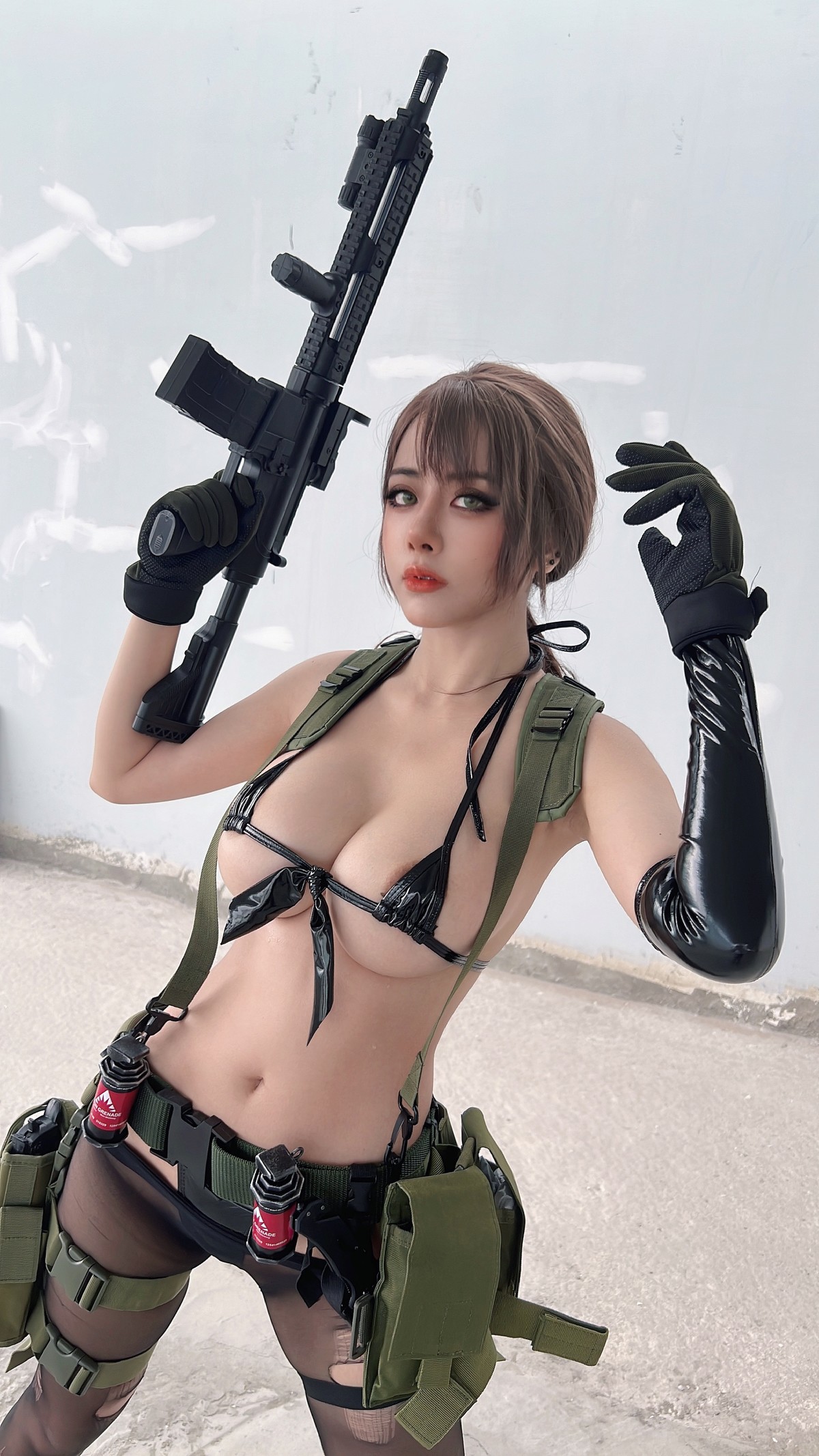 Cosplay 萝莉Byoru Quiet Phoneset(7)