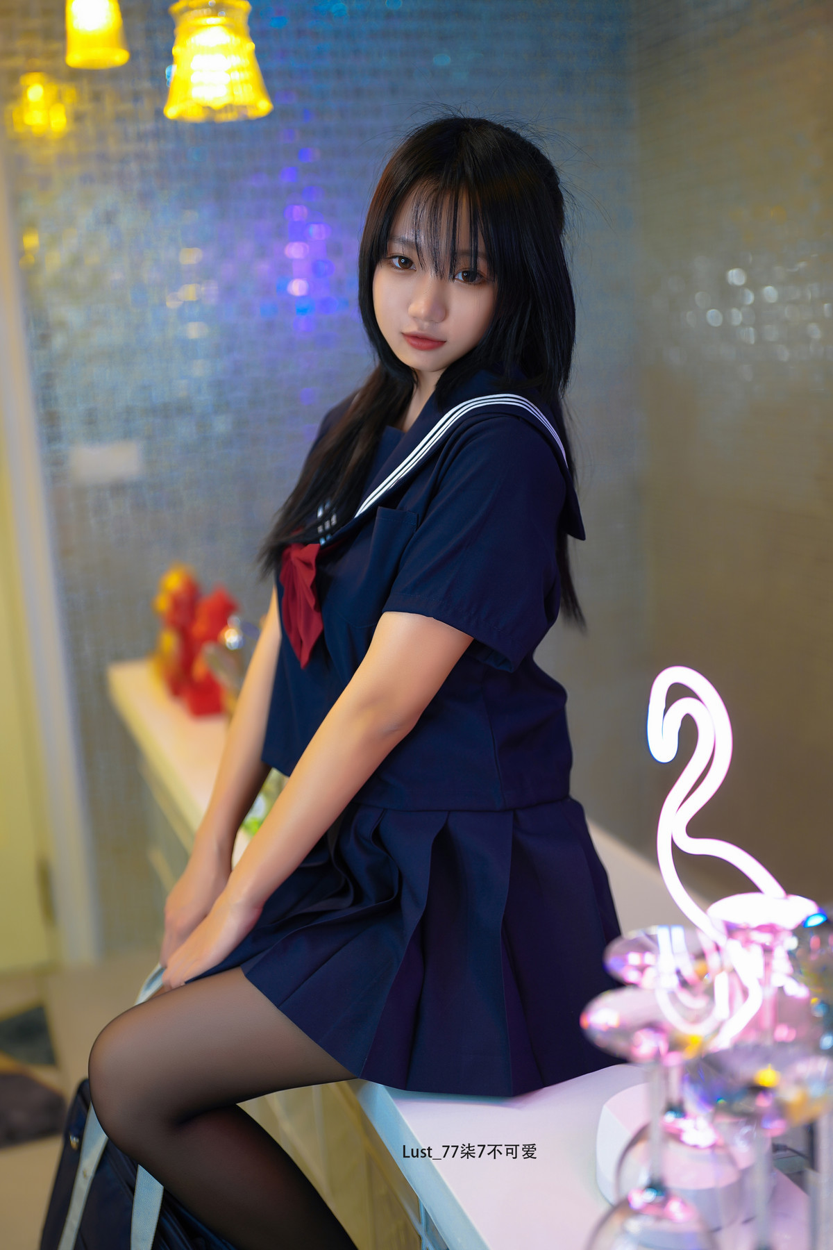 Cosplay 柒柒要乖哦 反差JK少女 Set.02(3)