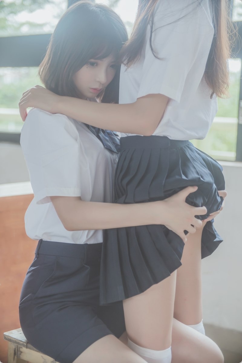 [Cos]桜桃喵疯猫ss - JK百合1[43P](34)