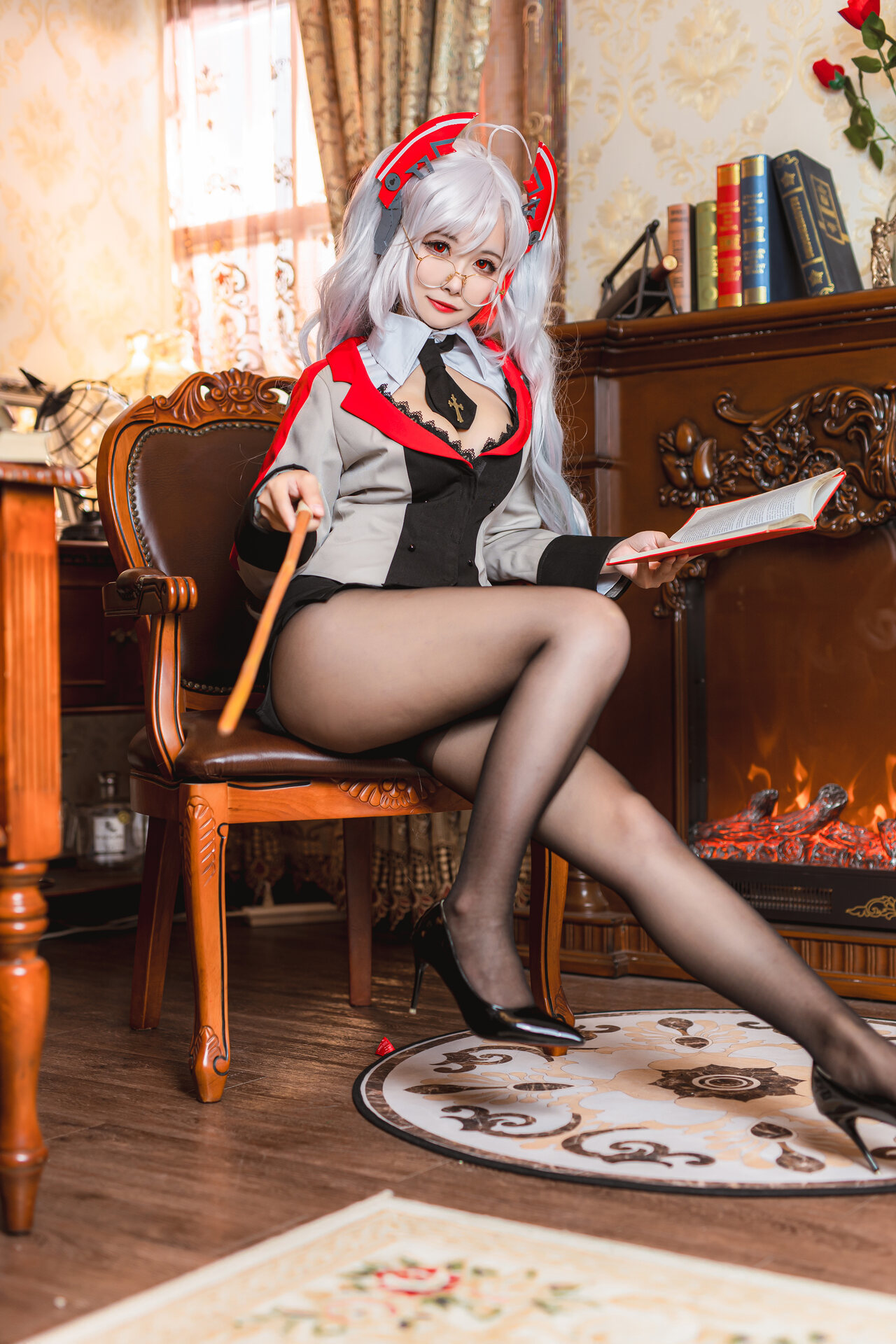 [Momoko葵葵] Prinz Eugen 欧根亲王 Teacher Ver.(5)