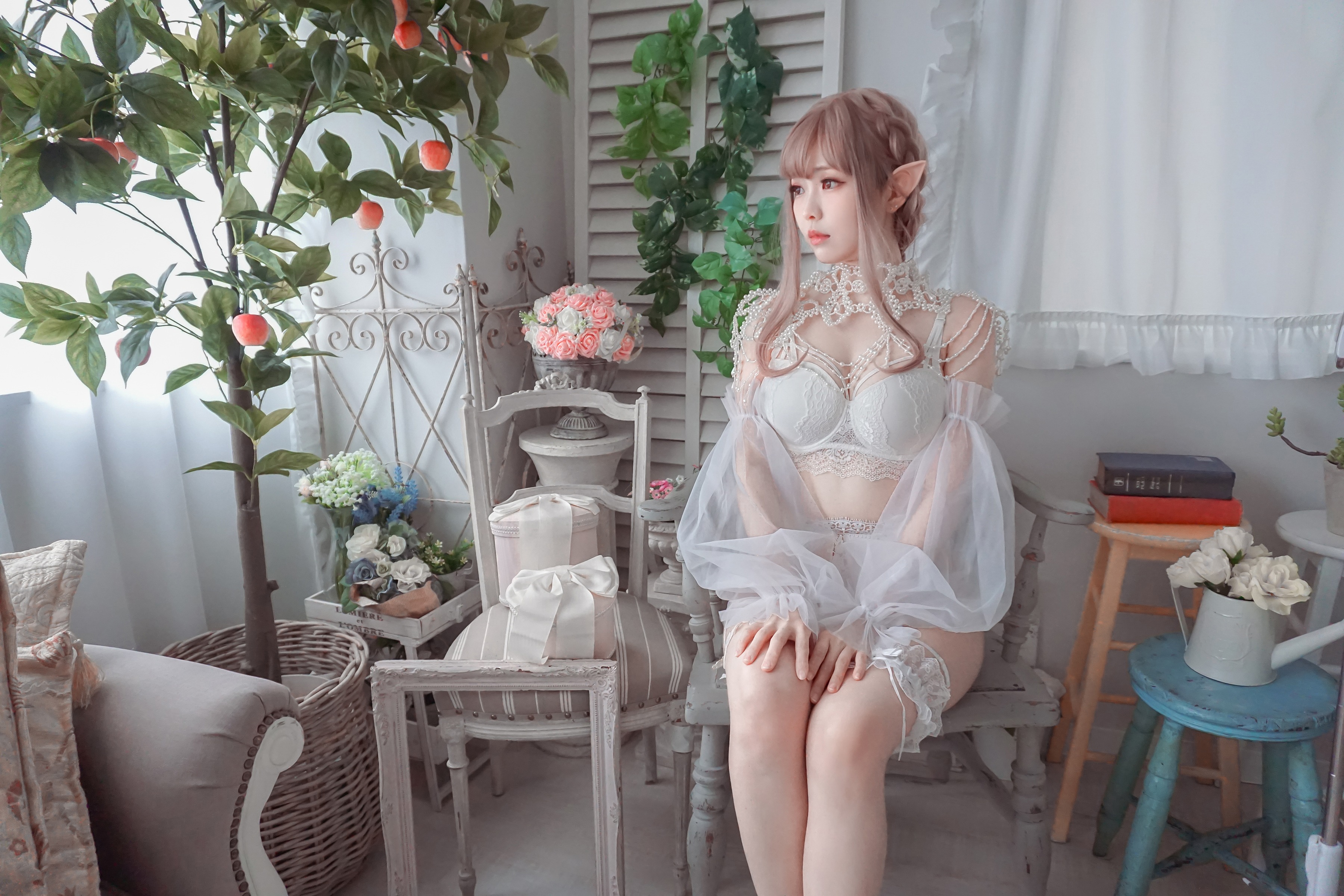 ElyEE子 - NO.89 Flf Bride & Lingerie Elf [65P-139MB](15)