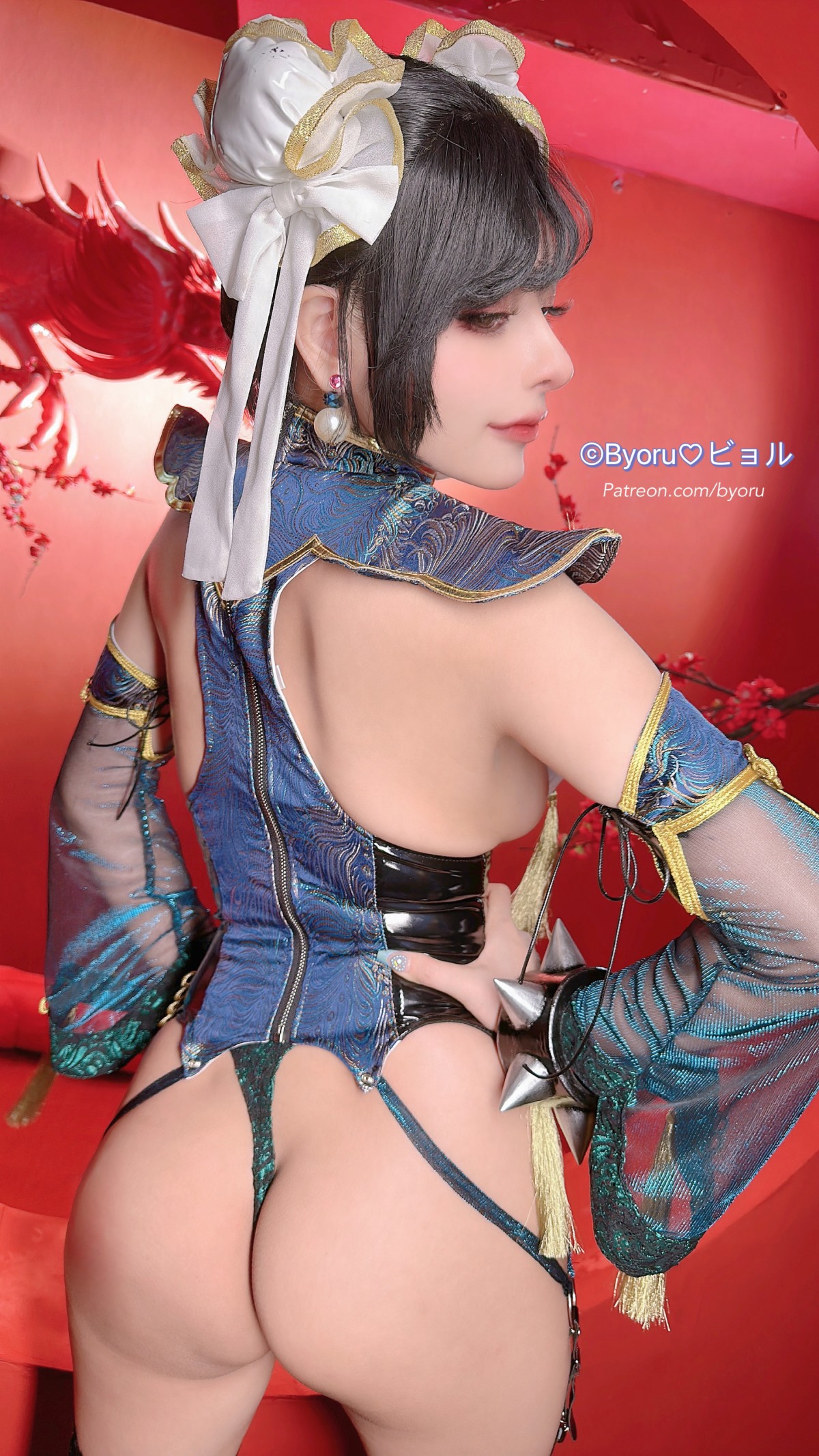 Cosplay 萝莉Byoru Chun-Li 春麗(47)