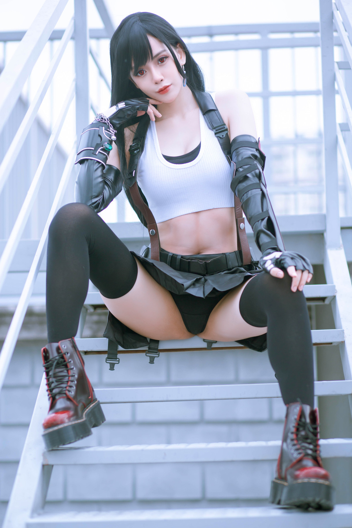 萝莉Byoru Cosplay ティファ・ロックハート Tifa Lockhart(4)