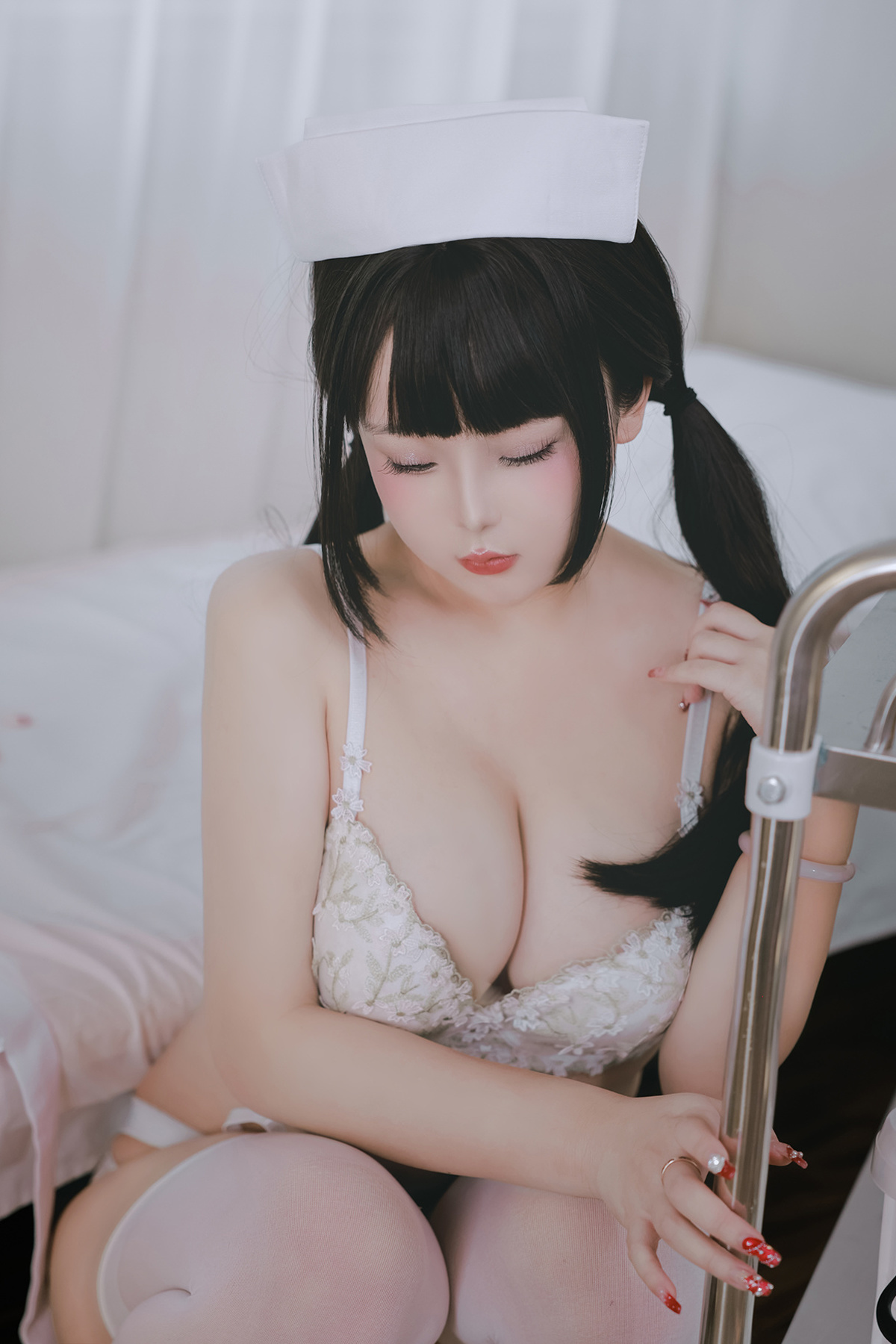 Cosplay Rinaijiao日奈娇 诊所护士 Set.01(26)