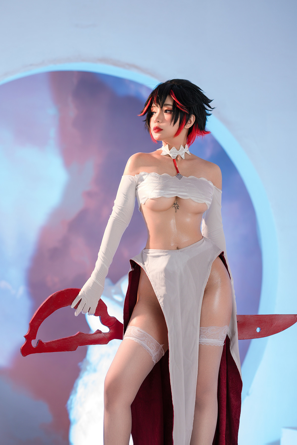 Cosplay Umeko.J Matoi Ryuko Set.01(13)