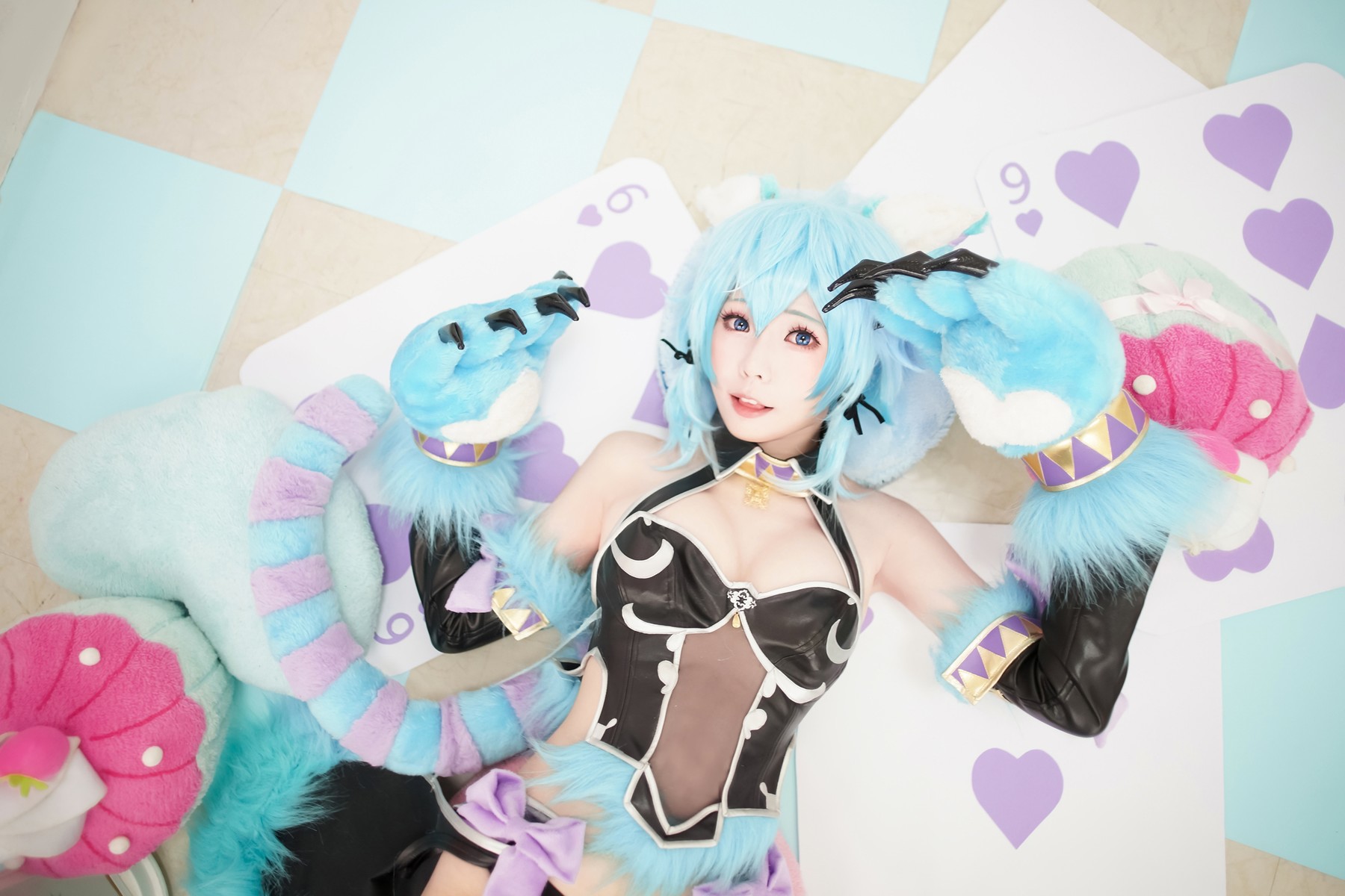 Cosplay ElyEE子 诗乃扑克猫(20)