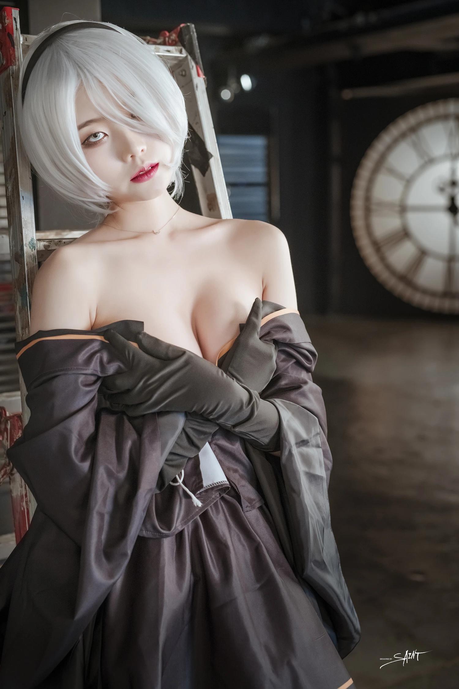 Yuna 유나, [SAINT Photolife] Nier Automata 2B(9)