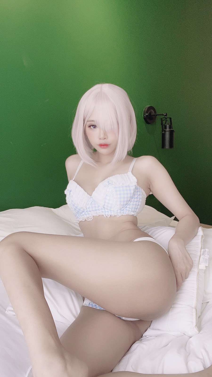 Cosplay 萝莉Byoru Mashu Kirielight Bikini(44)