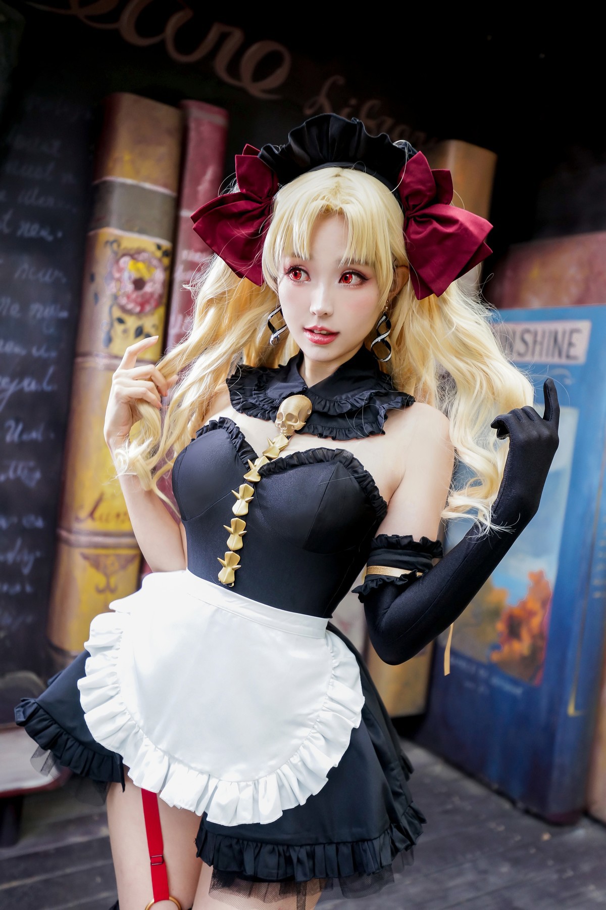 Cosplay ElyEE子 远坂凛 女仆(2)