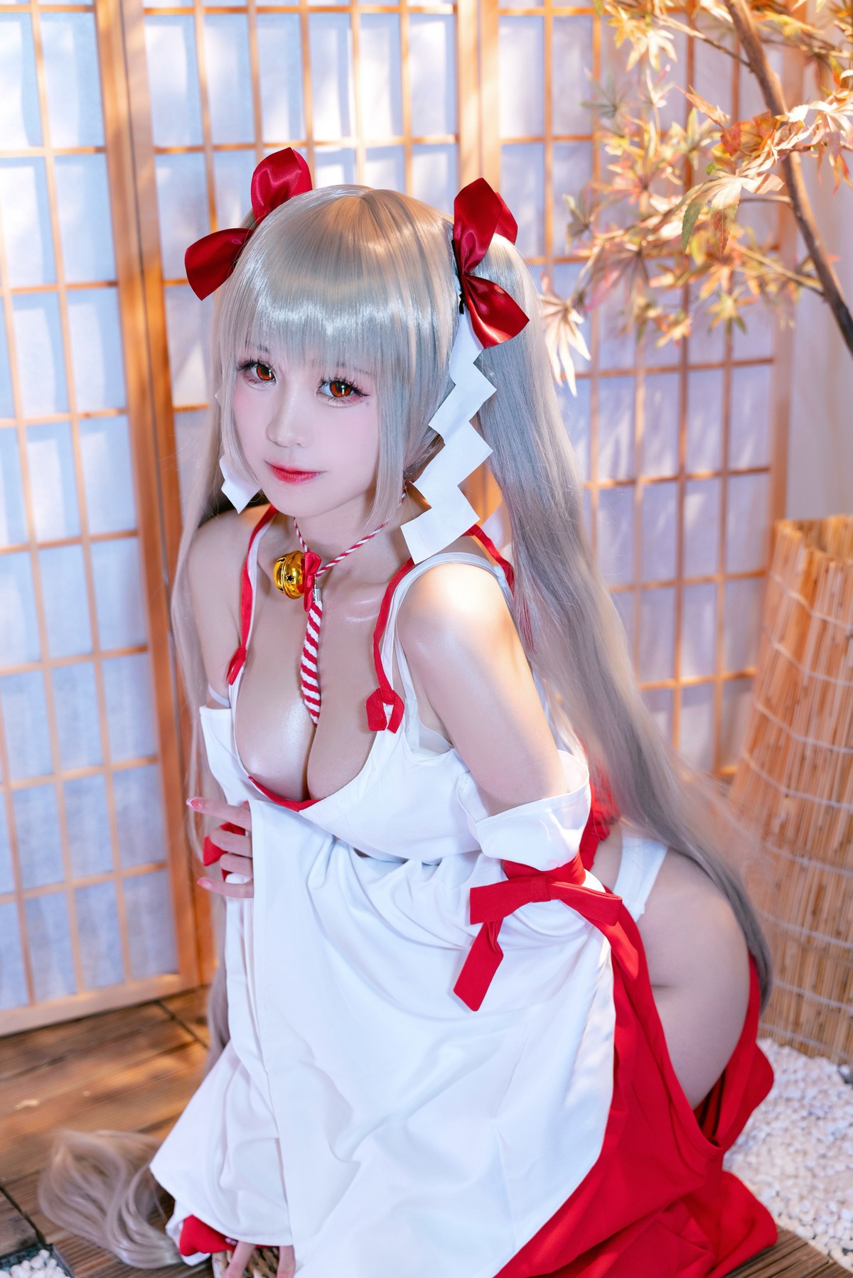 Cosplay 可畏巫女 miko酱(18)