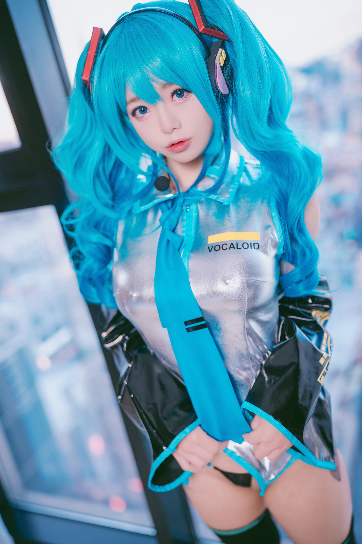 Cosplay Maruemon 마루에몽 Plug Me In Miku Set.02(21)