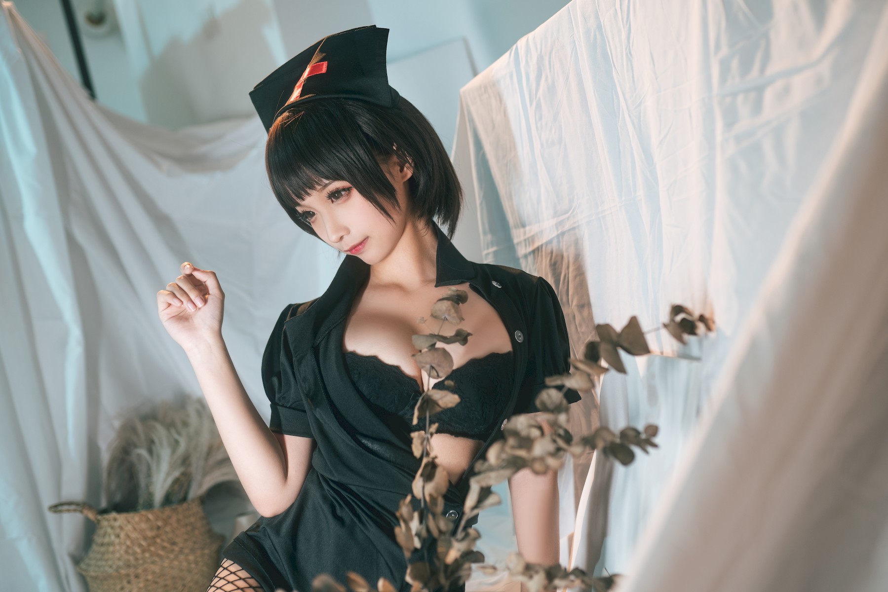 Cosplay 蠢沫沫 Chunmomo 护士 Dark Nurse(20)