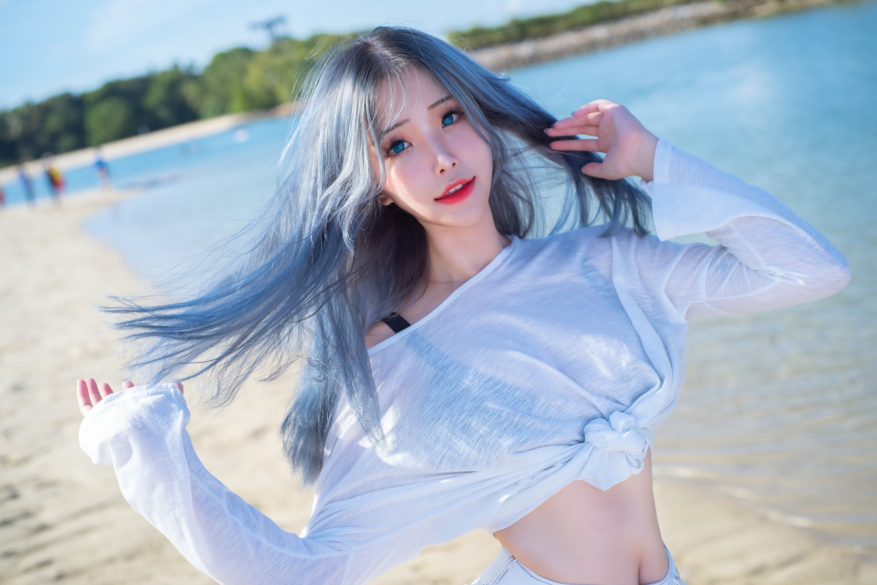 Plant Lily 花リリ Cosplay Beach lily(37)