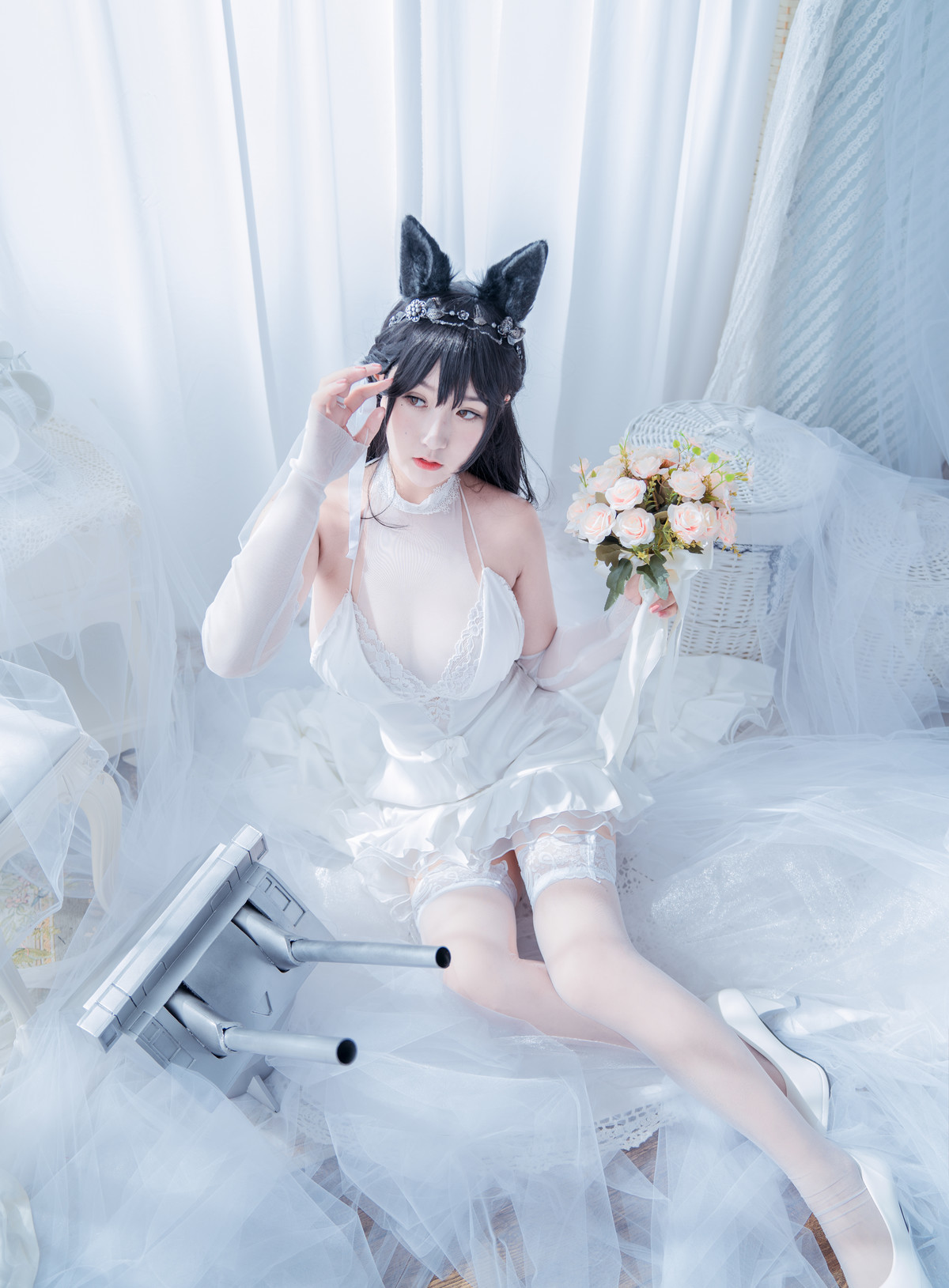 Cosplay 猫九酱Sakura 碧蓝誓约 Set.02(3)