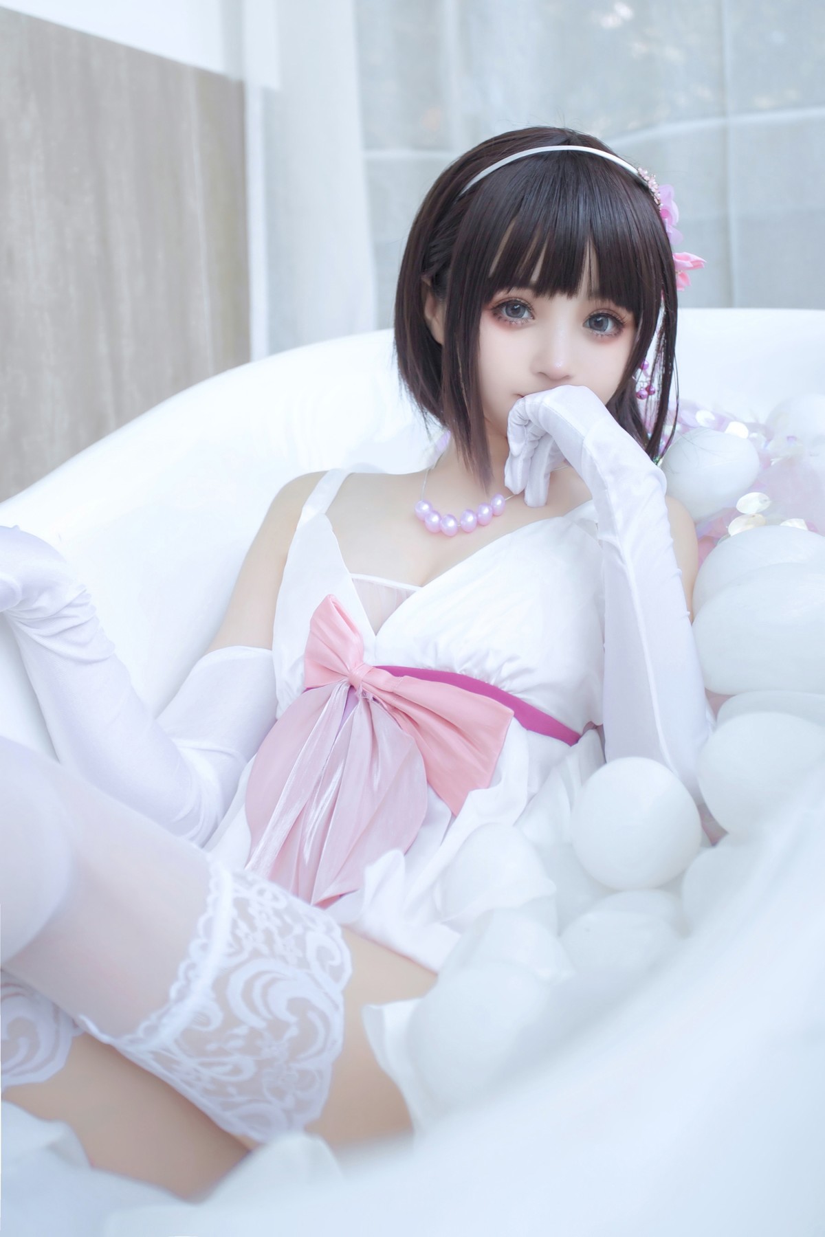 桜井宁宁 Cosplay 加藤惠 Megumi Kato(20)