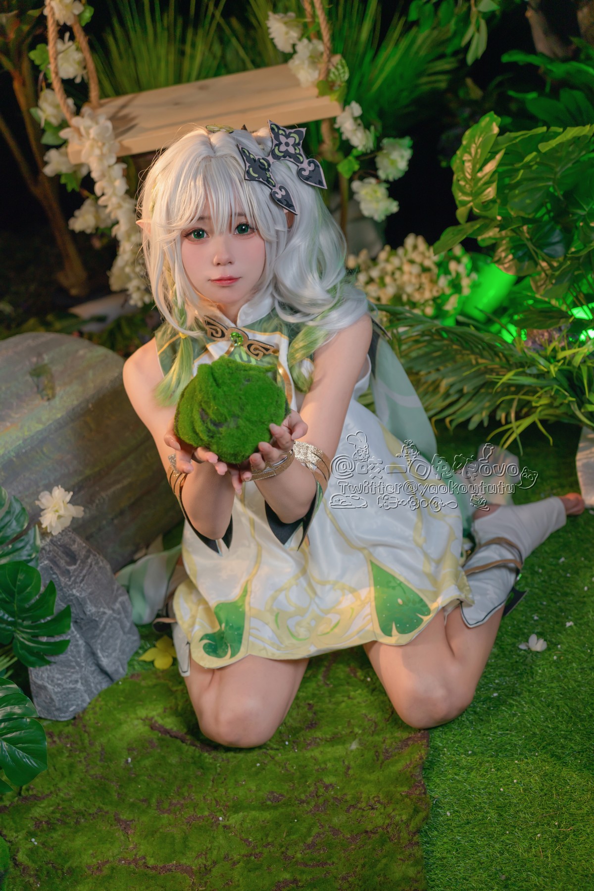 Cosplay 黏黏团子兔 万年萝莉纳西妲(15)