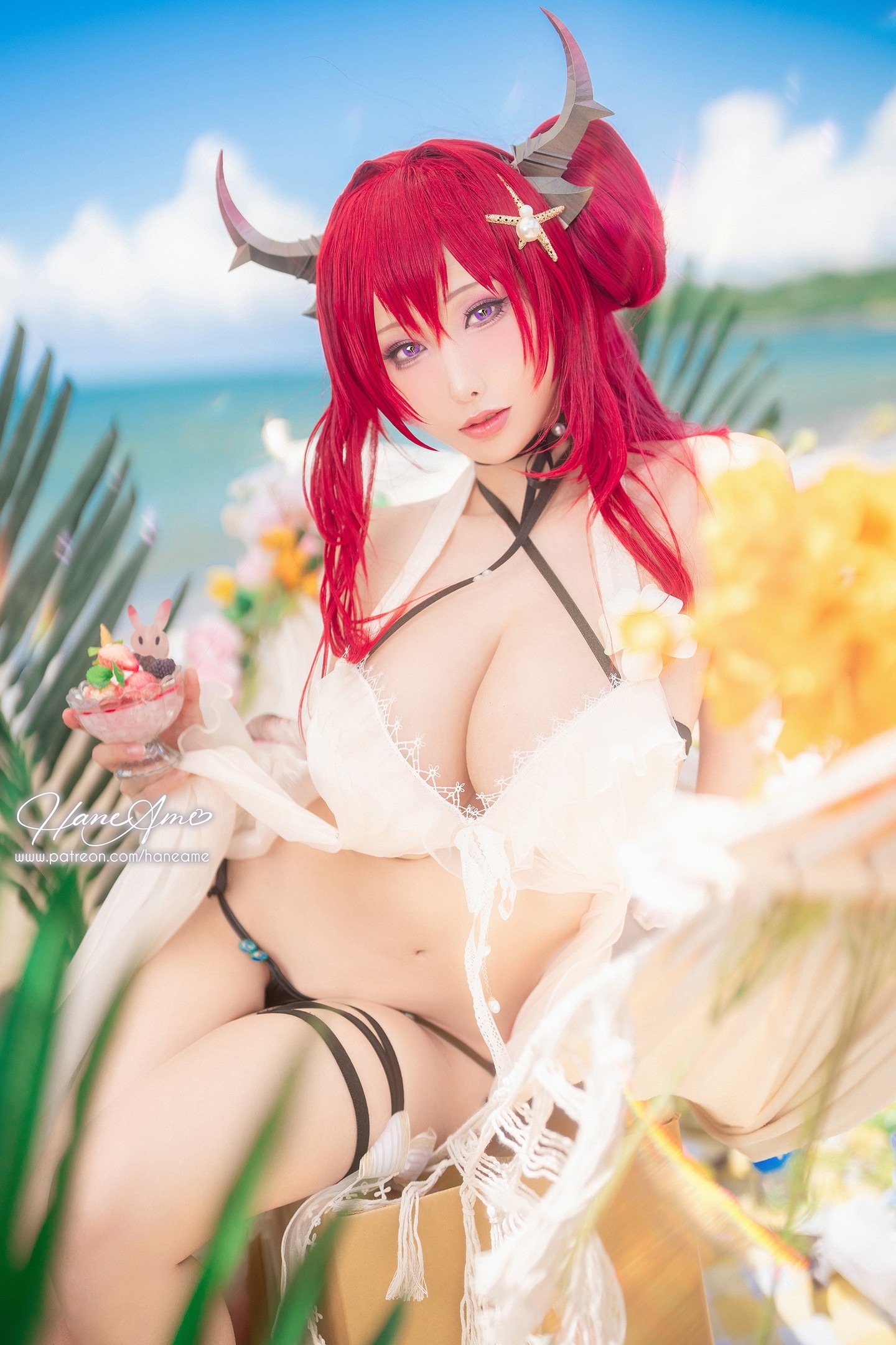 Hane Ame 雨波写真 – Arknights Surtr 泳裝(18)