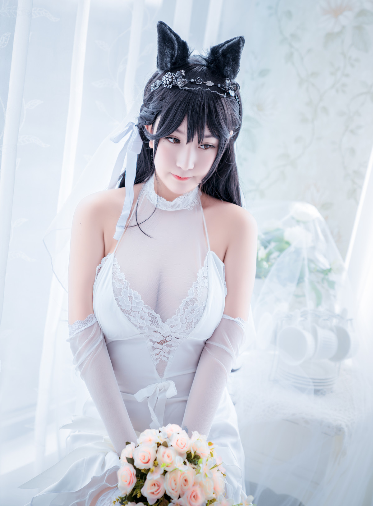 Cosplay 猫九酱Sakura 碧蓝誓约 Set.02(9)