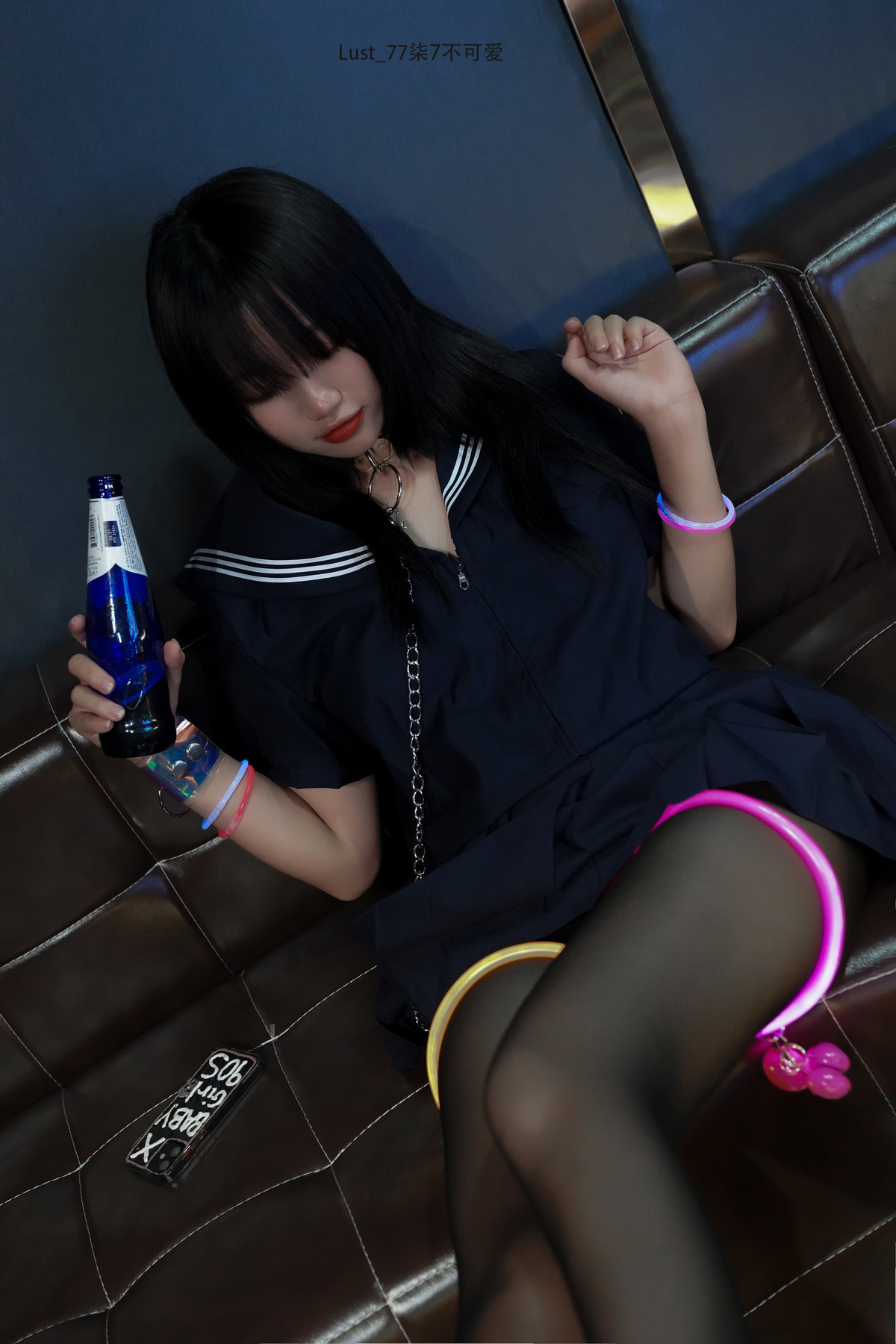 Cosplay 柒柒要乖哦 反差JK少女 Set.03(13)