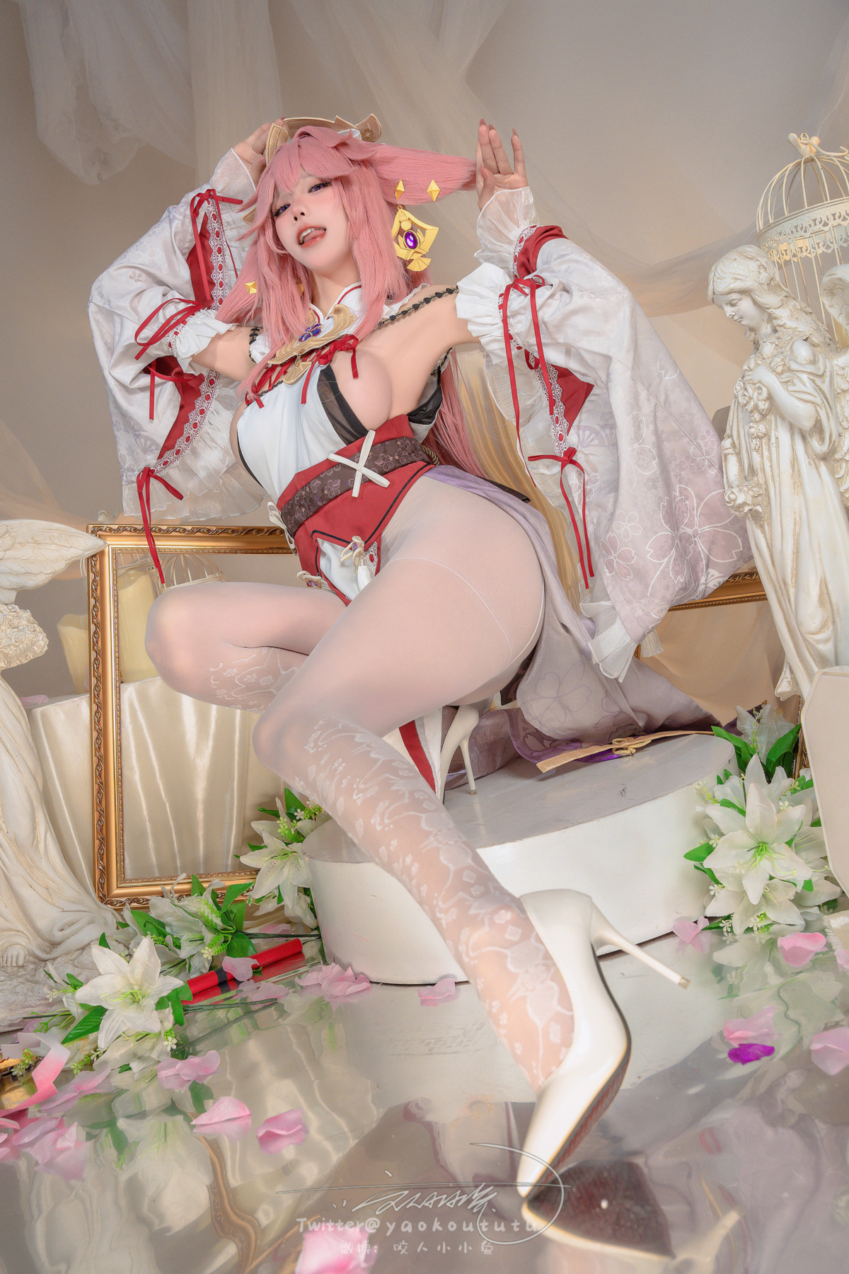 Cosplay 黏黏团子兔 春江水暖 神子贺岁 Set.01(24)