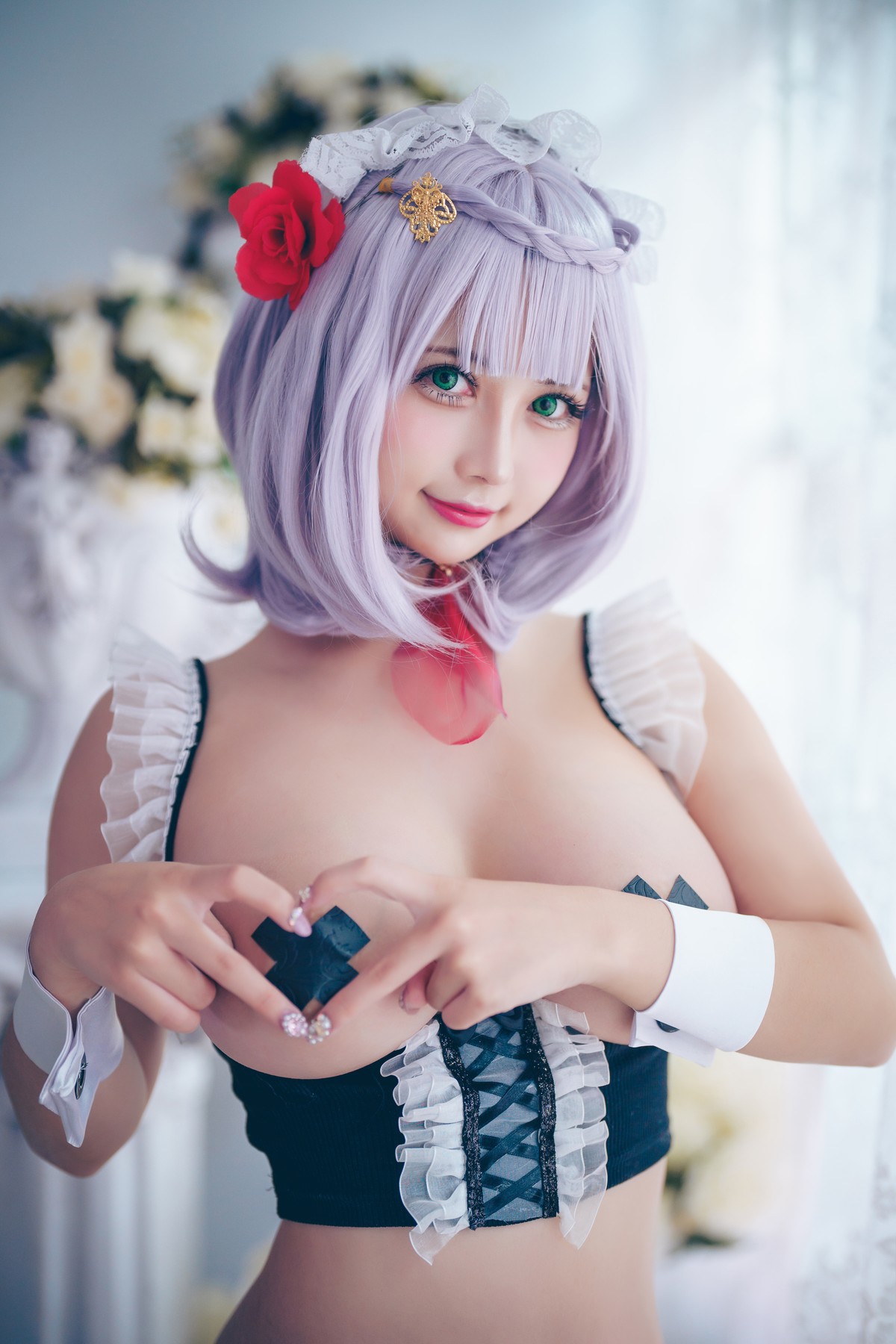 Cosplay 沖田凜花Rinka Noelle Lingerie(26)