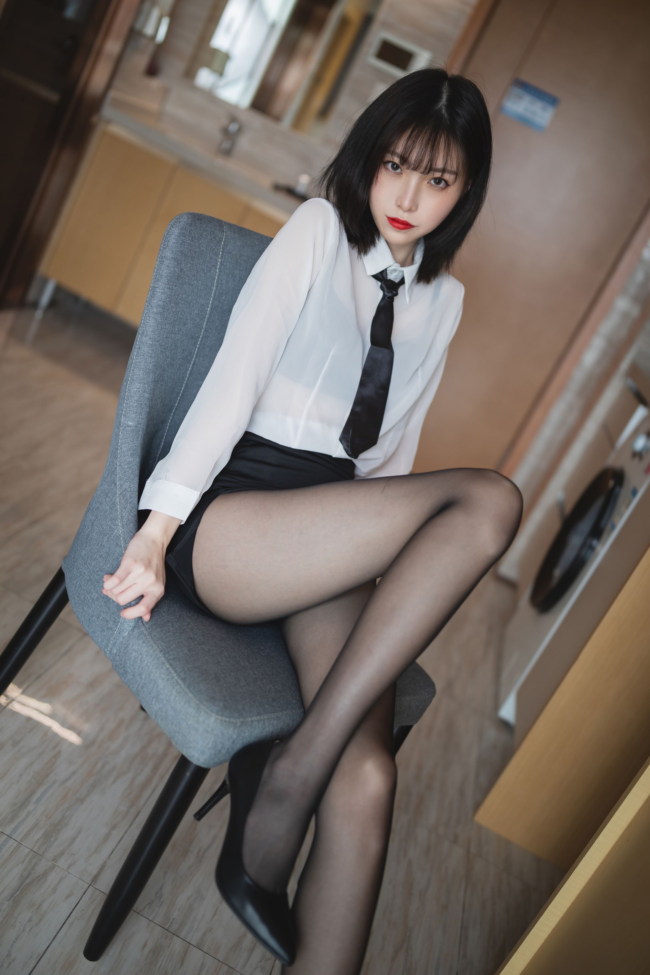 许岚LAN NO.002 OL制服[41P-587MB](38)