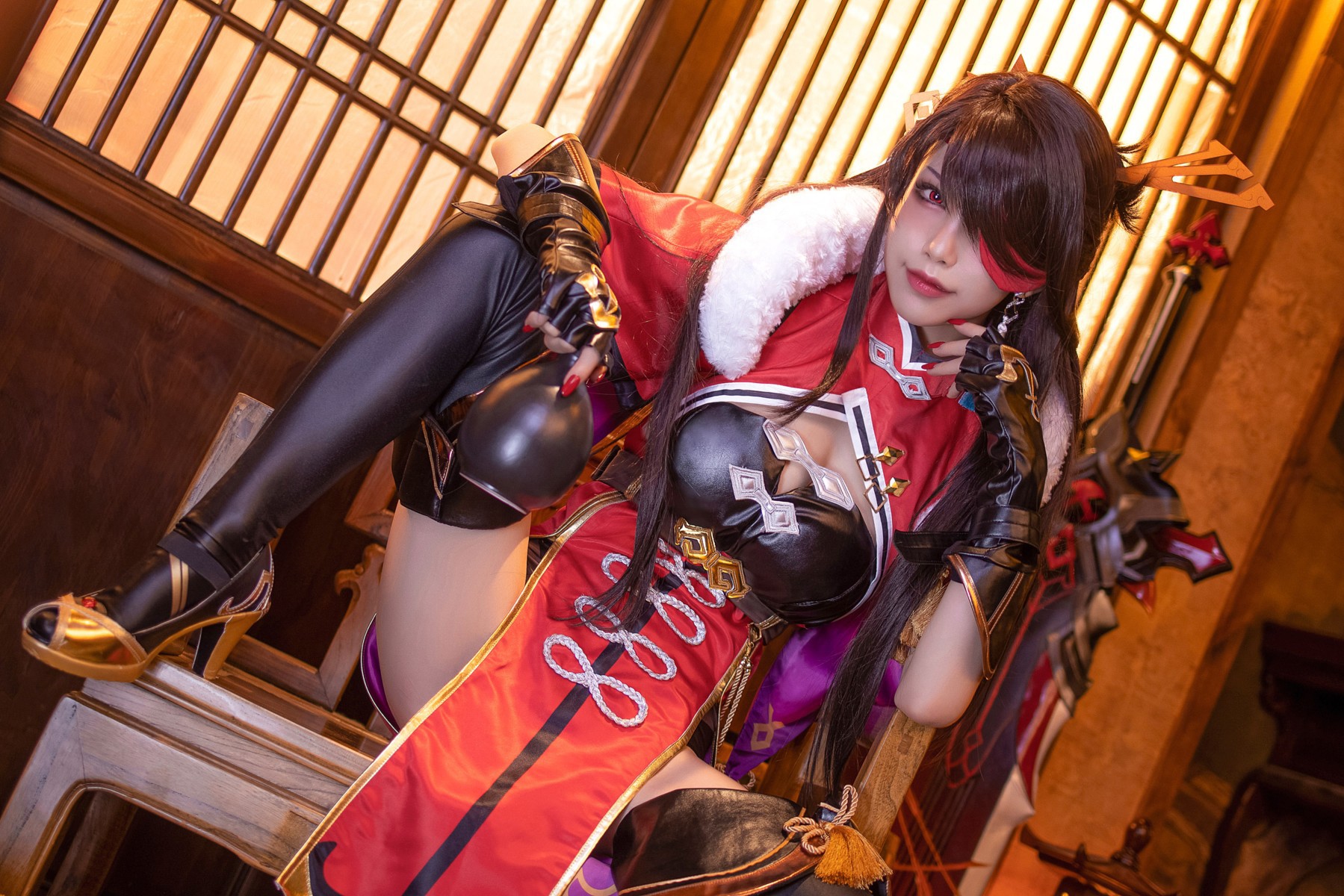 Cosplay 水淼Aqua 北斗凝光 Set.01(10)
