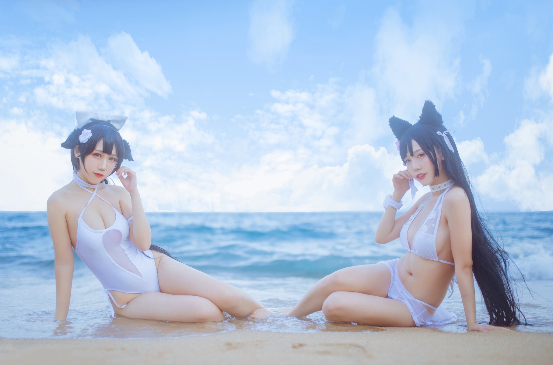 Cosplay 抖娘利世 Atago &#038; Takao(22)