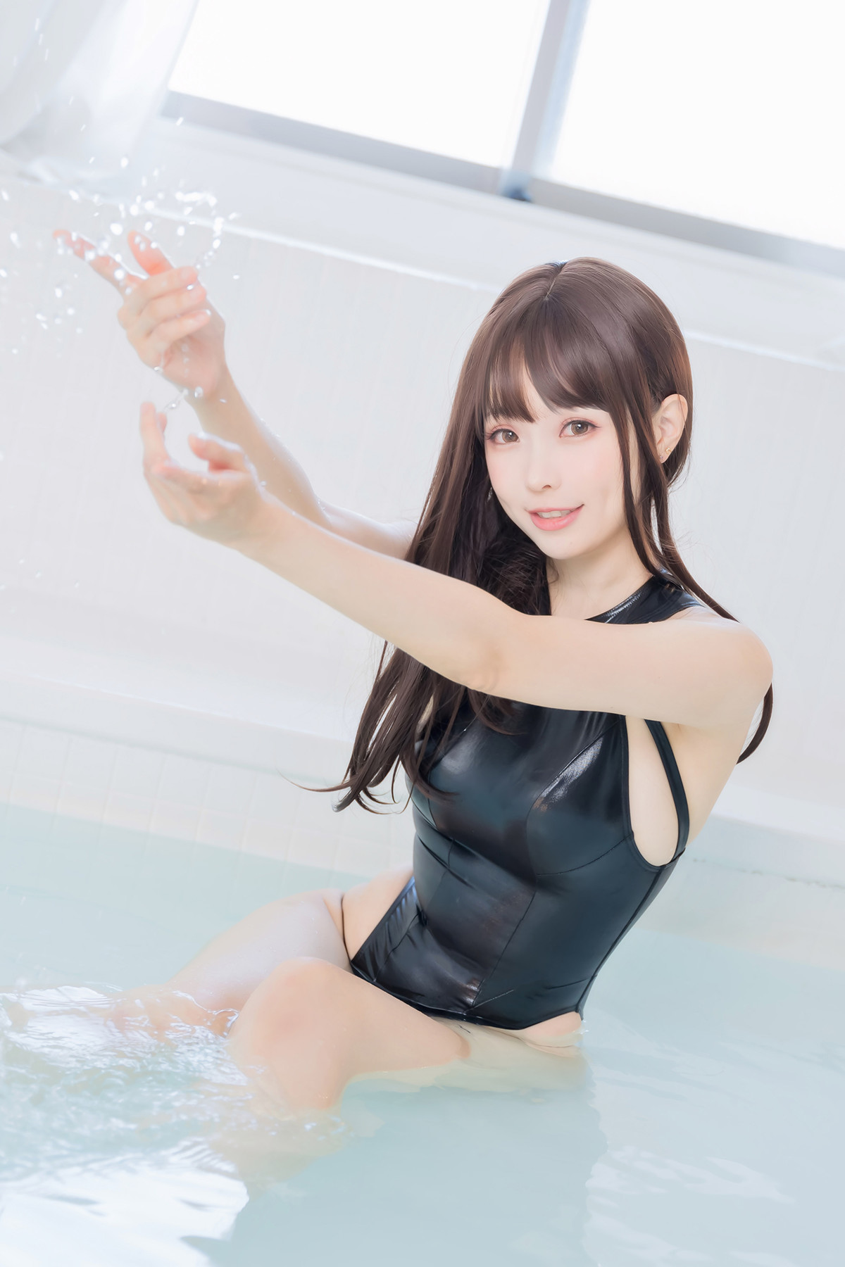 Cosplay ElyEE子 Racing Swimsuit 競泳水手服 Set.01(43)