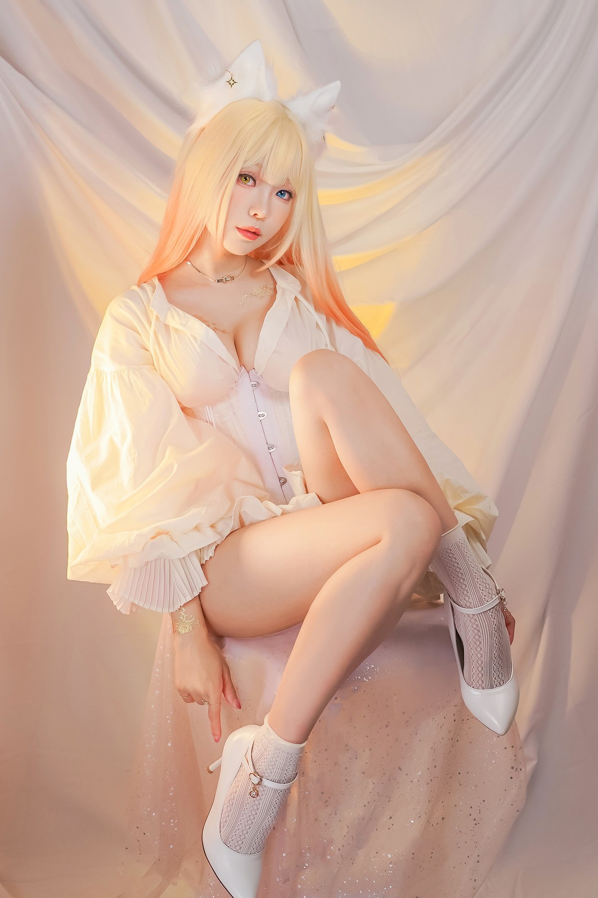 Cosplay ElyEE子 Cat魔女與貓(33)