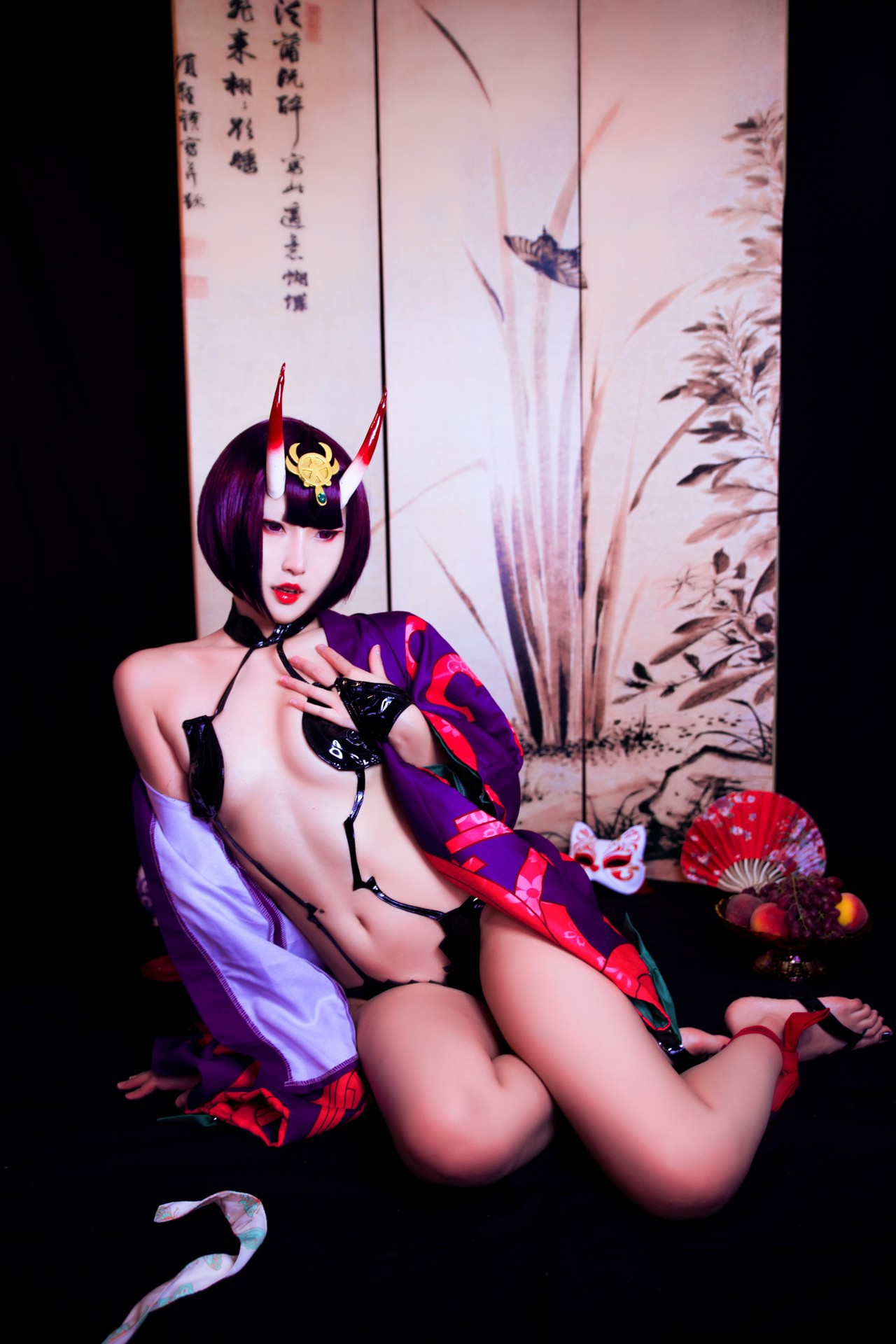 Cosplay Misswarmj 酒吞童子女仆 Shuten Douji(23)