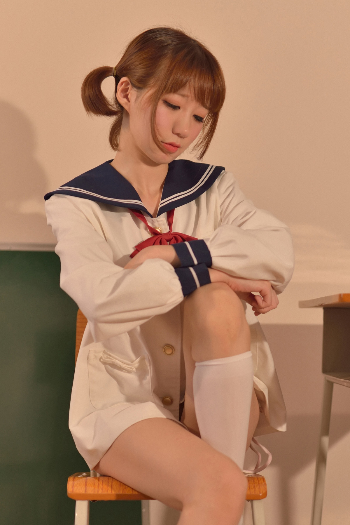 Cosplay Nagisa魔物喵 生理课 Set.02