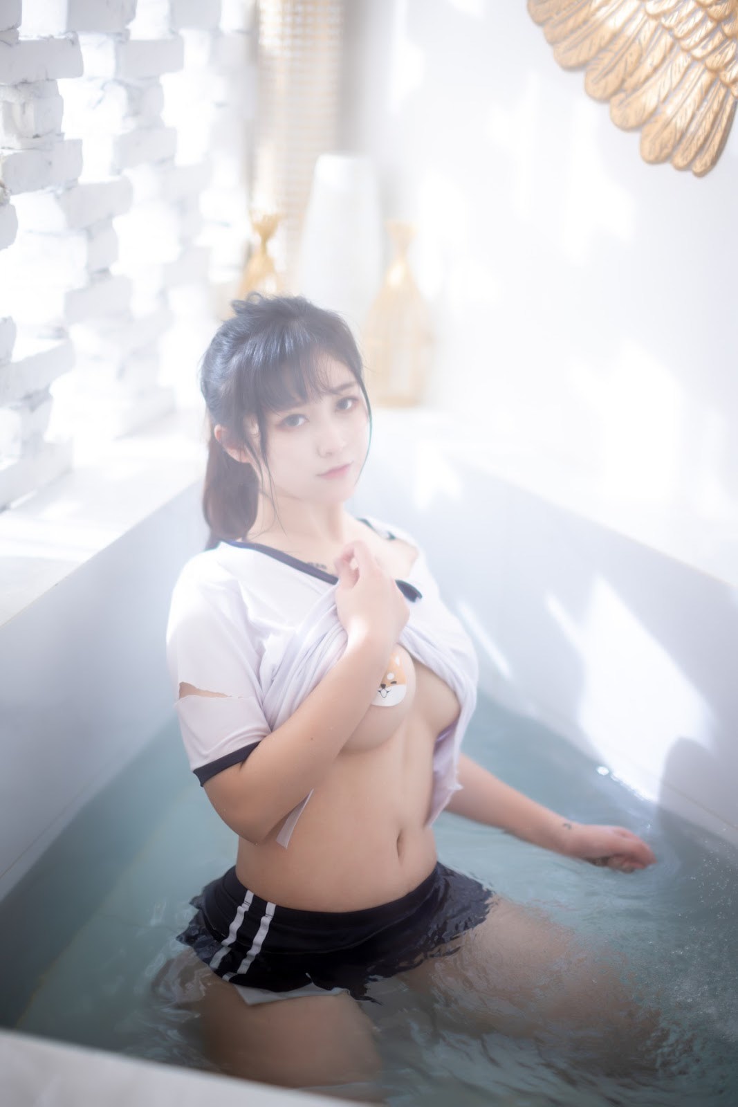 Cosplay 奇行家狗崽 浴场的体操服(35)