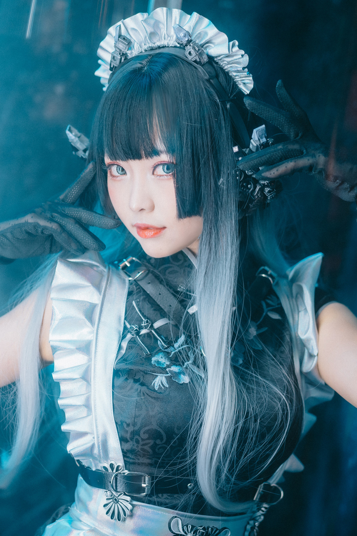 Cosplay ElyEE子 賽博女僕 Melanite黑榴石(10)