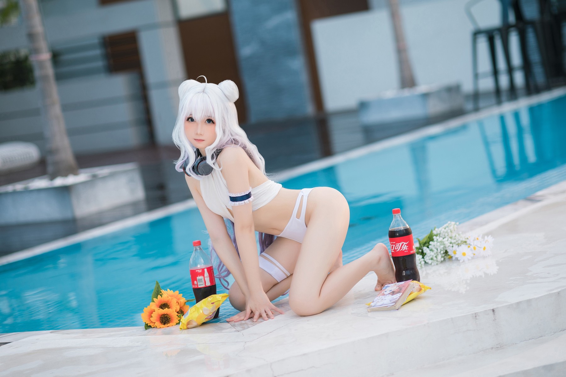 Cosplay 焖焖碳 恶毒泳衣 Vicious Swimsuit(5)