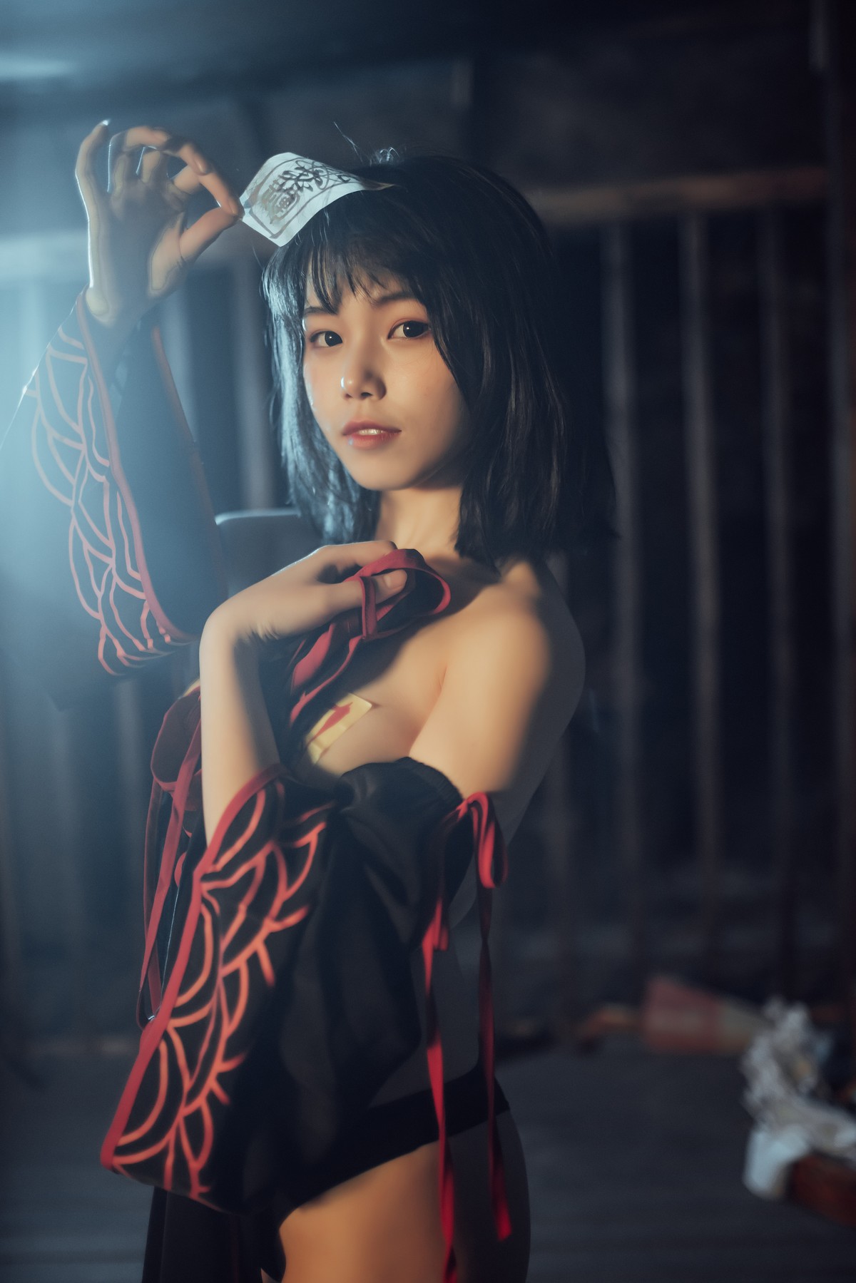 Cosplay 七月喵子 小僵尸 Little Zombie(12)