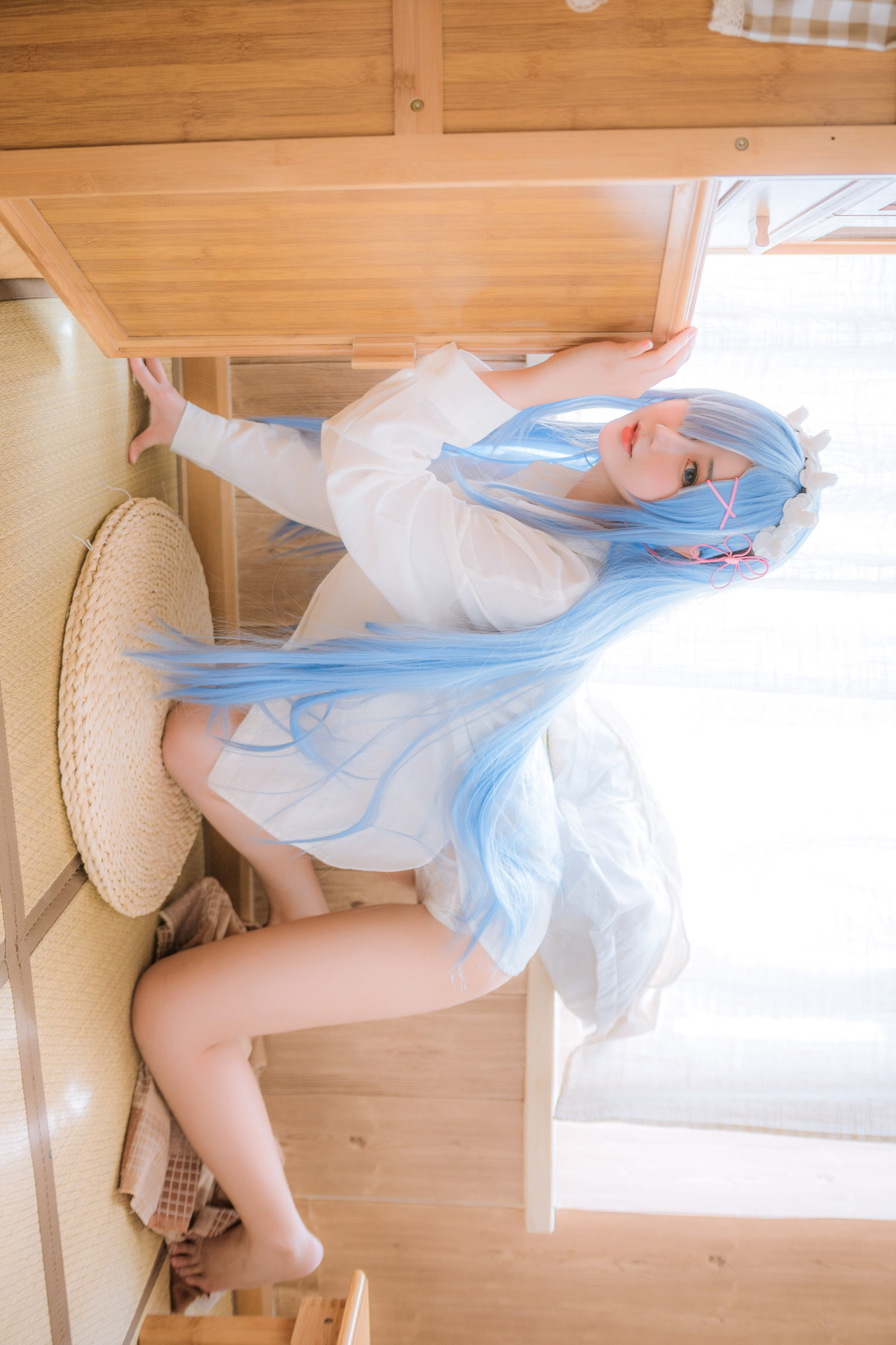 Cosplay 羽生三未图集 蕾姆(5)