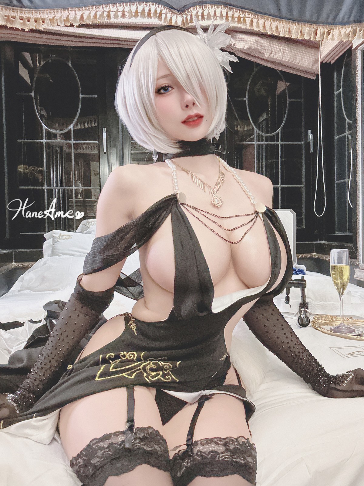 Cosplay 雨波HaneAme YoRHa 2B(38)