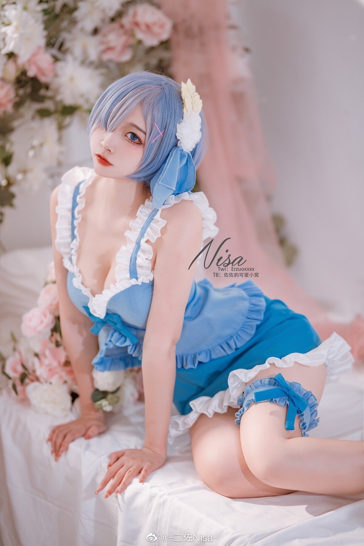 二佐Nisa Cosplay 蕾姆(2)