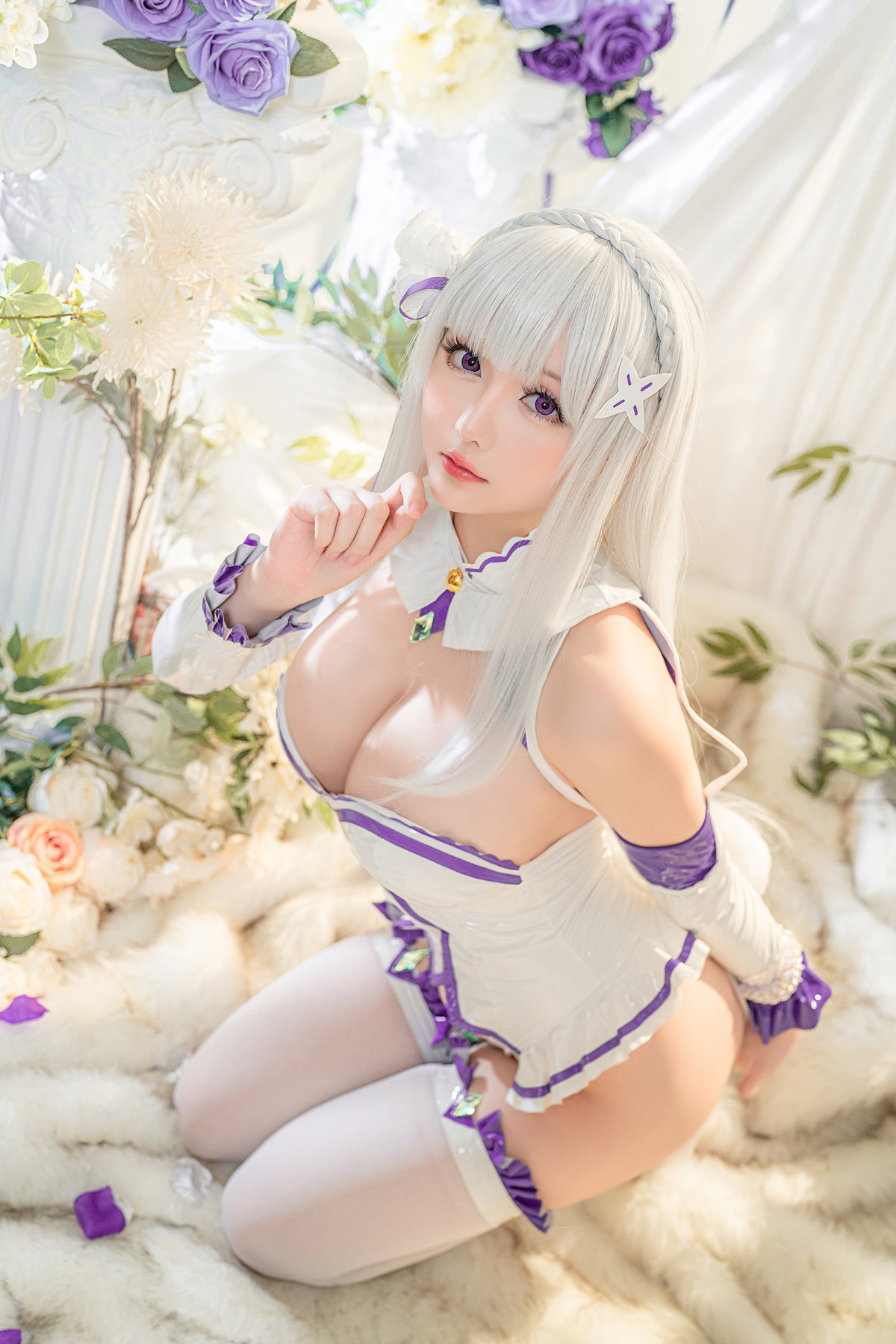 Hoshilily 小姐姐星之迟迟 Cosplay 爱蜜莉雅(20)